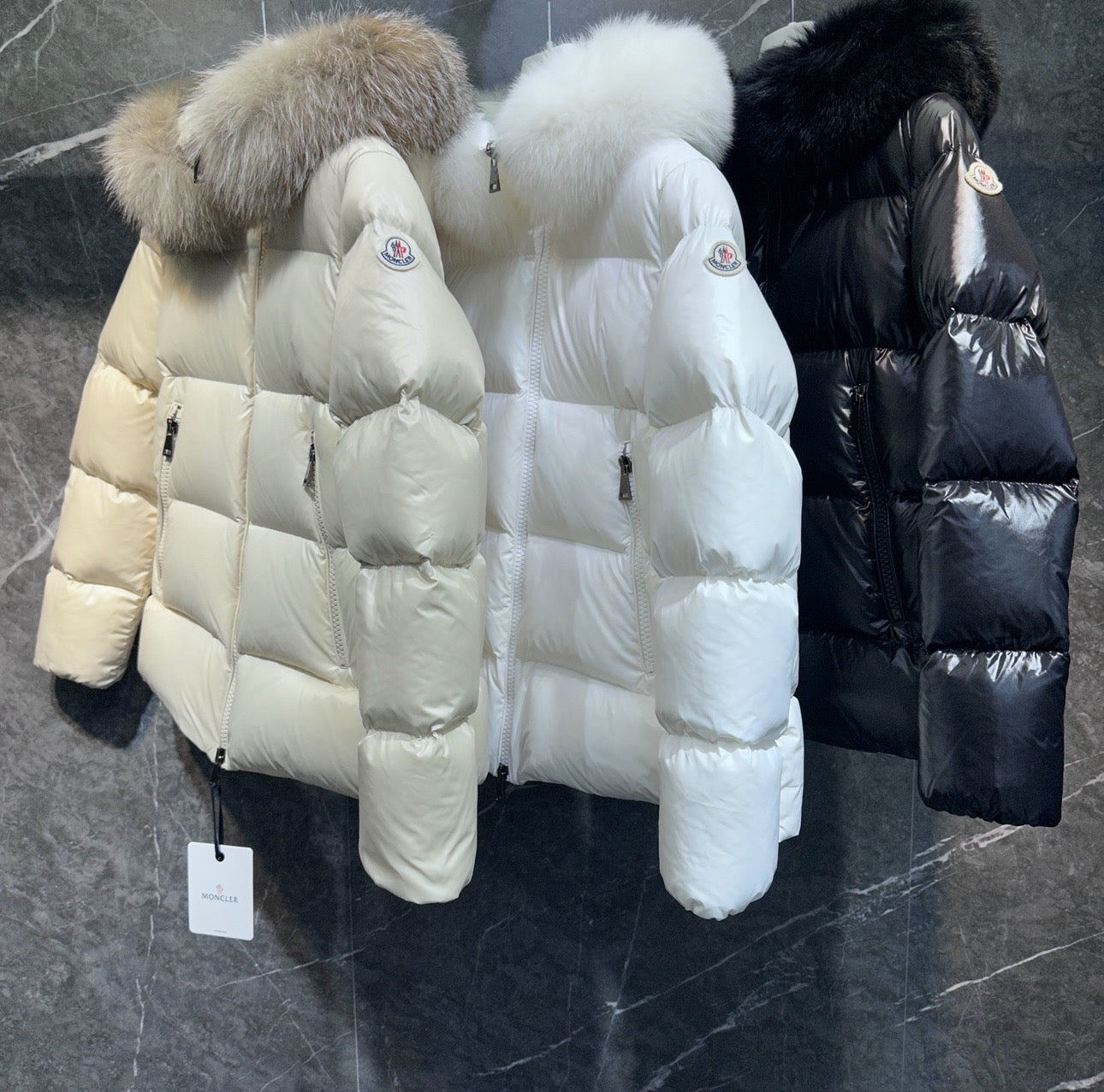 LAICHE 후드퍼 다운 패딩