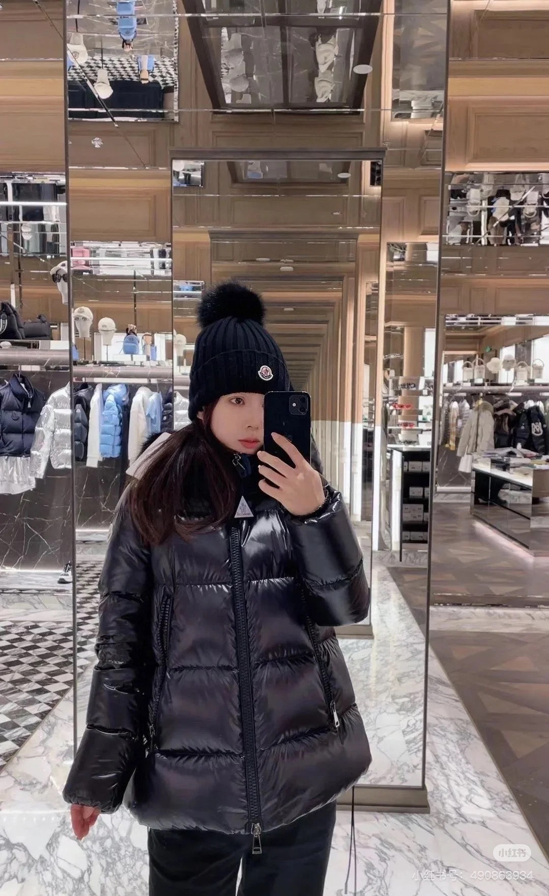 LAICHE 후드퍼 다운 패딩