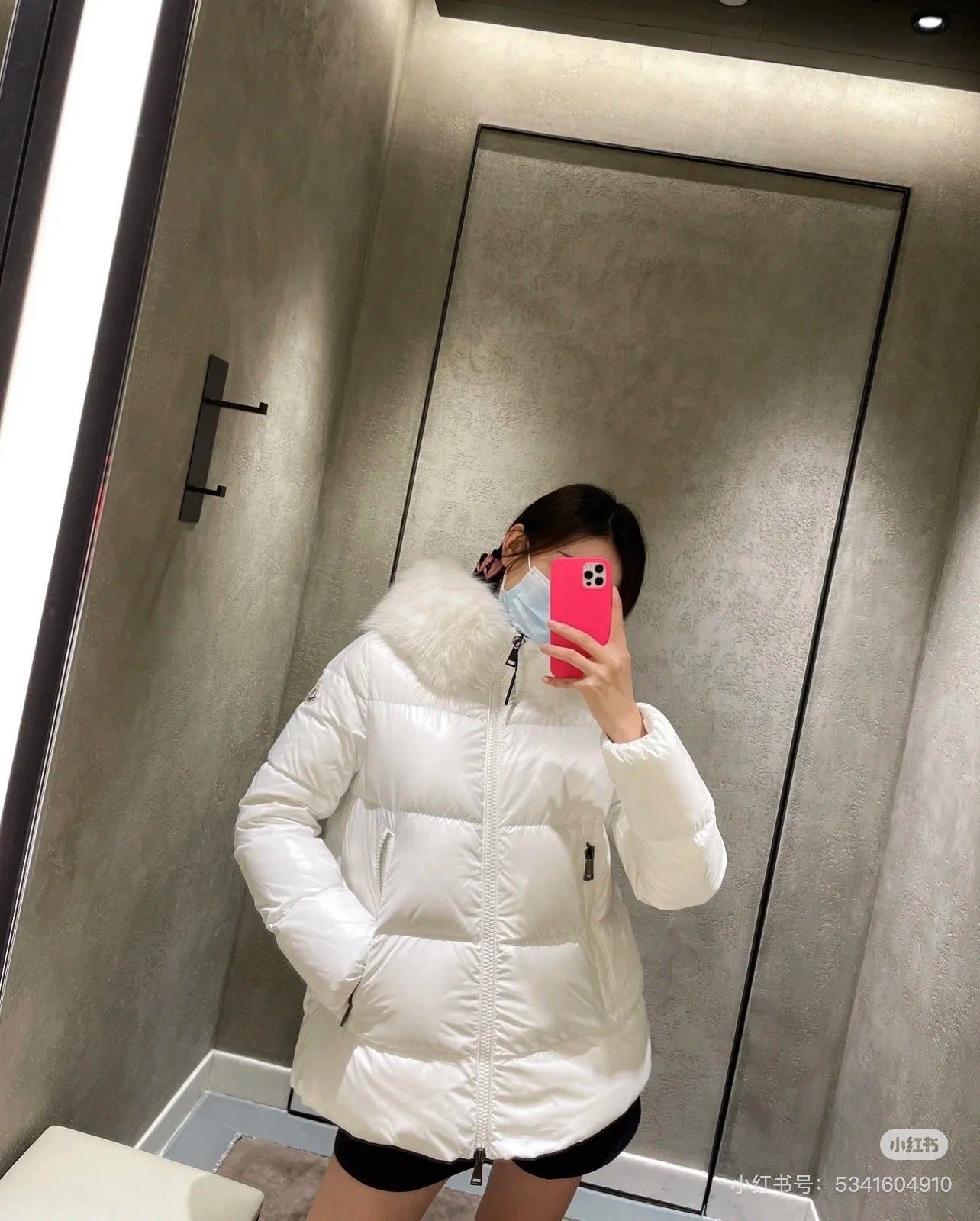 LAICHE 후드퍼 다운 패딩