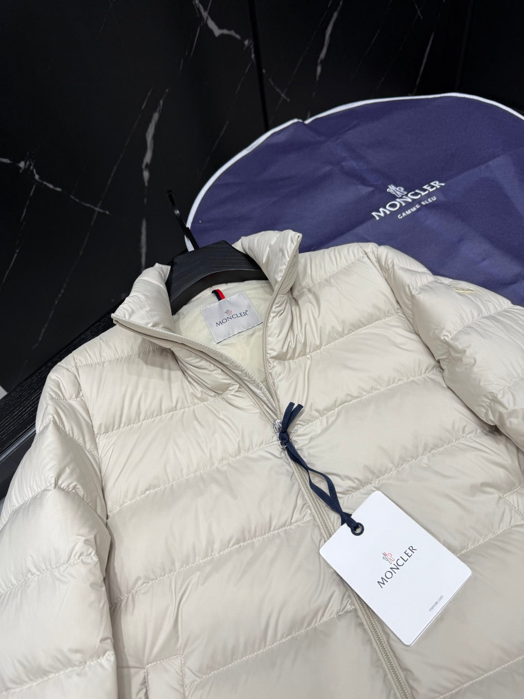 로고 패치 BAUDINET 패딩 자켓