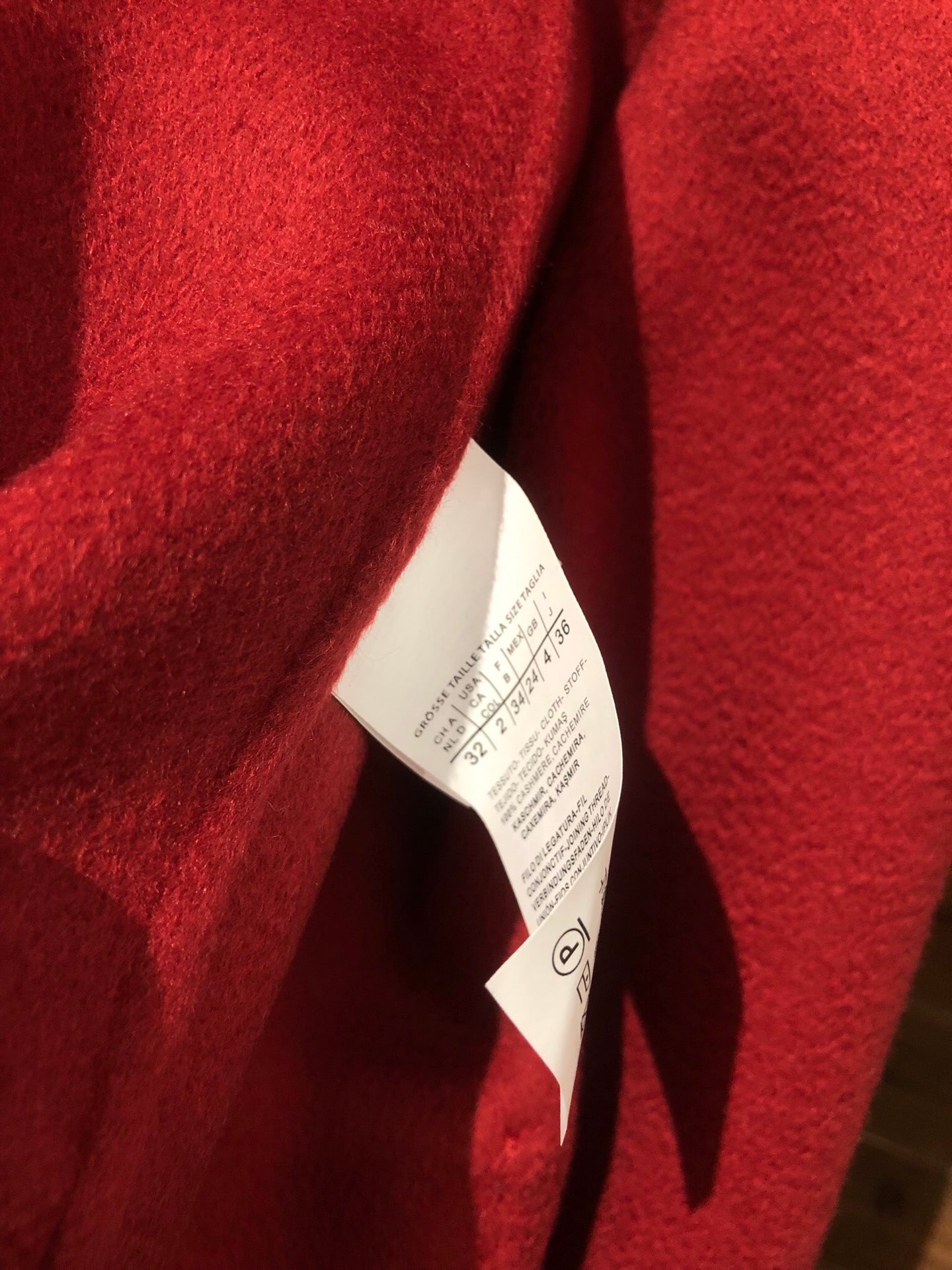 막스마라 라브로 (루드밀라)  코트 (레드)