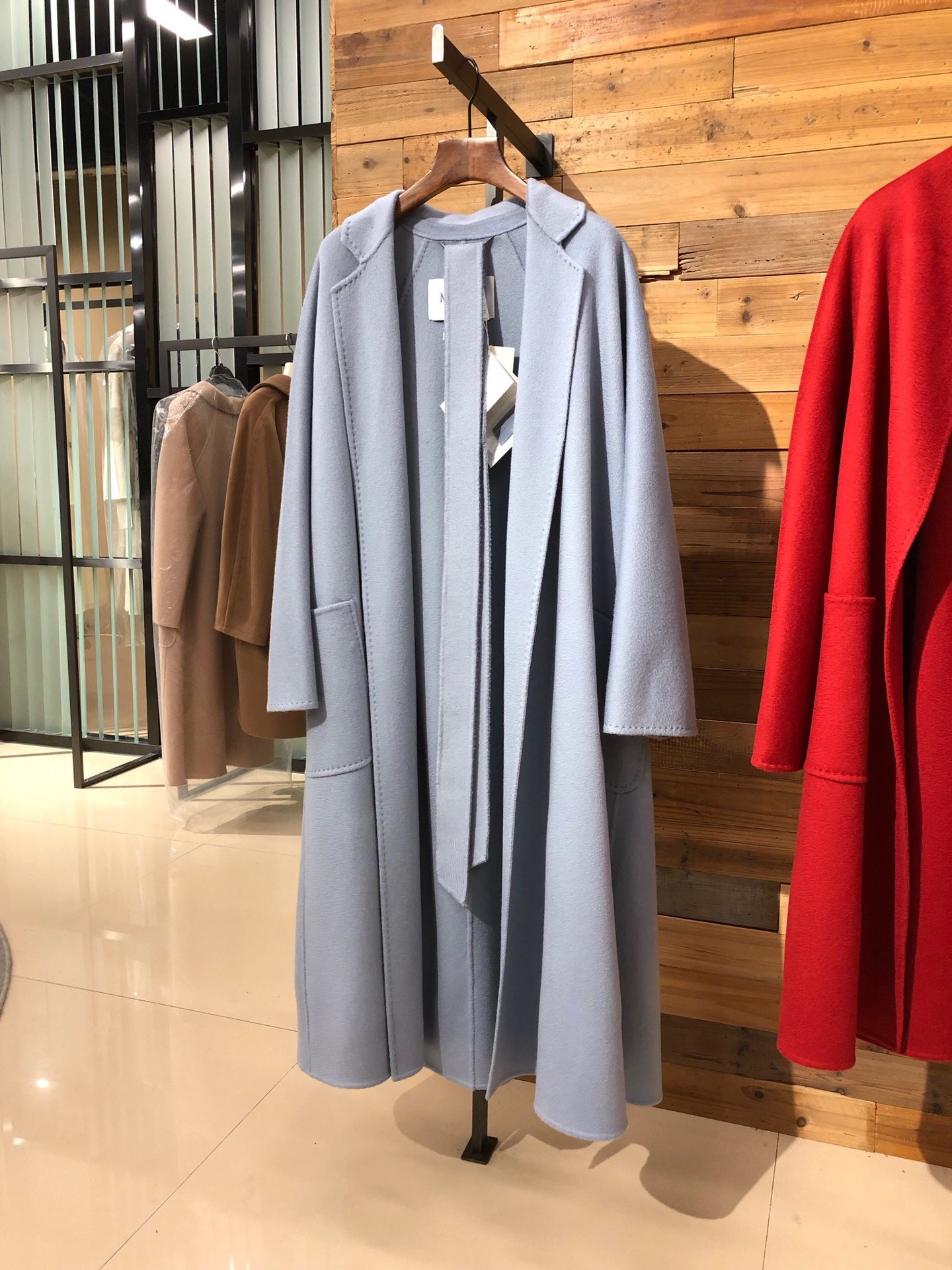 막스마라 라브로 (루드밀라)  코트 (라이트 블루)