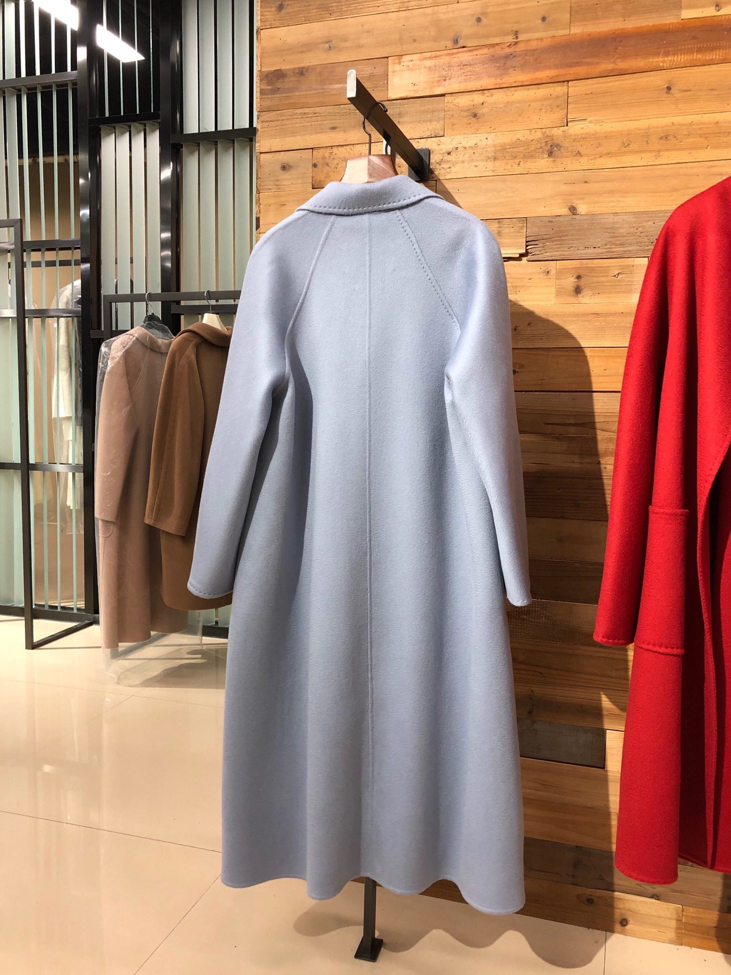 막스마라 라브로 (루드밀라)  코트 (라이트 블루)