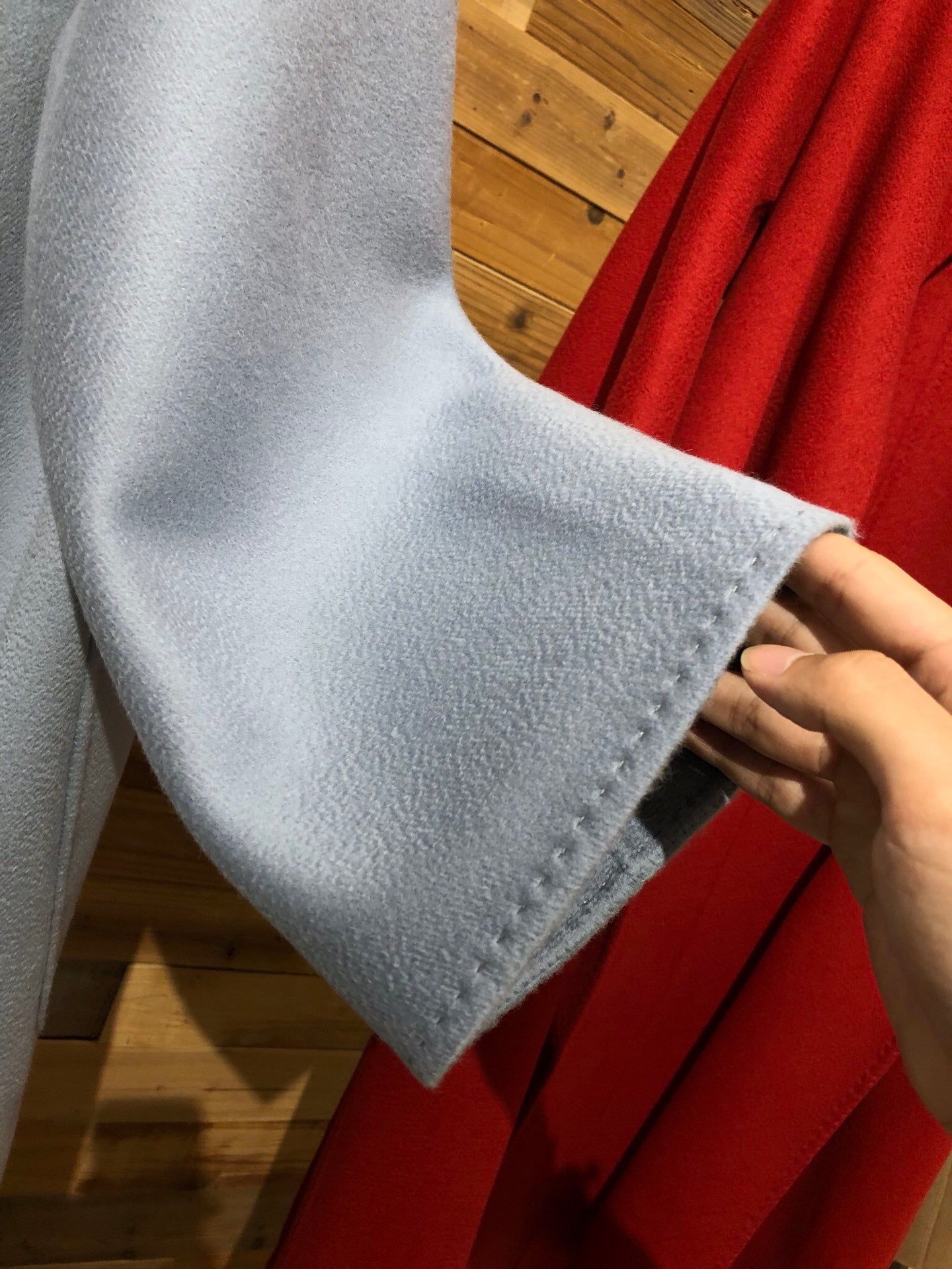 막스마라 라브로 (루드밀라)  코트 (라이트 블루)