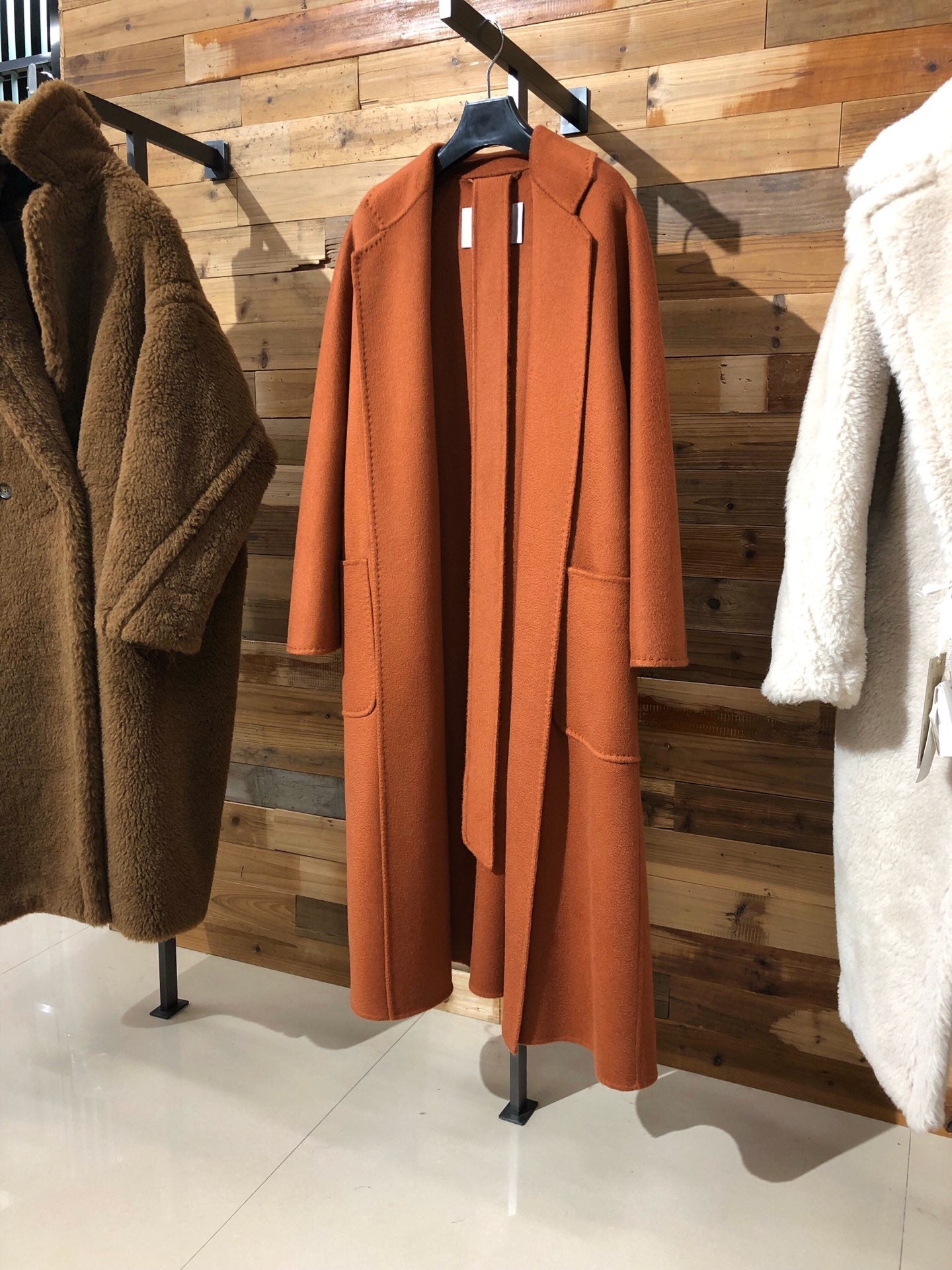 막스마라 라브로 (루드밀라)  코트 (브릭 오렌지)