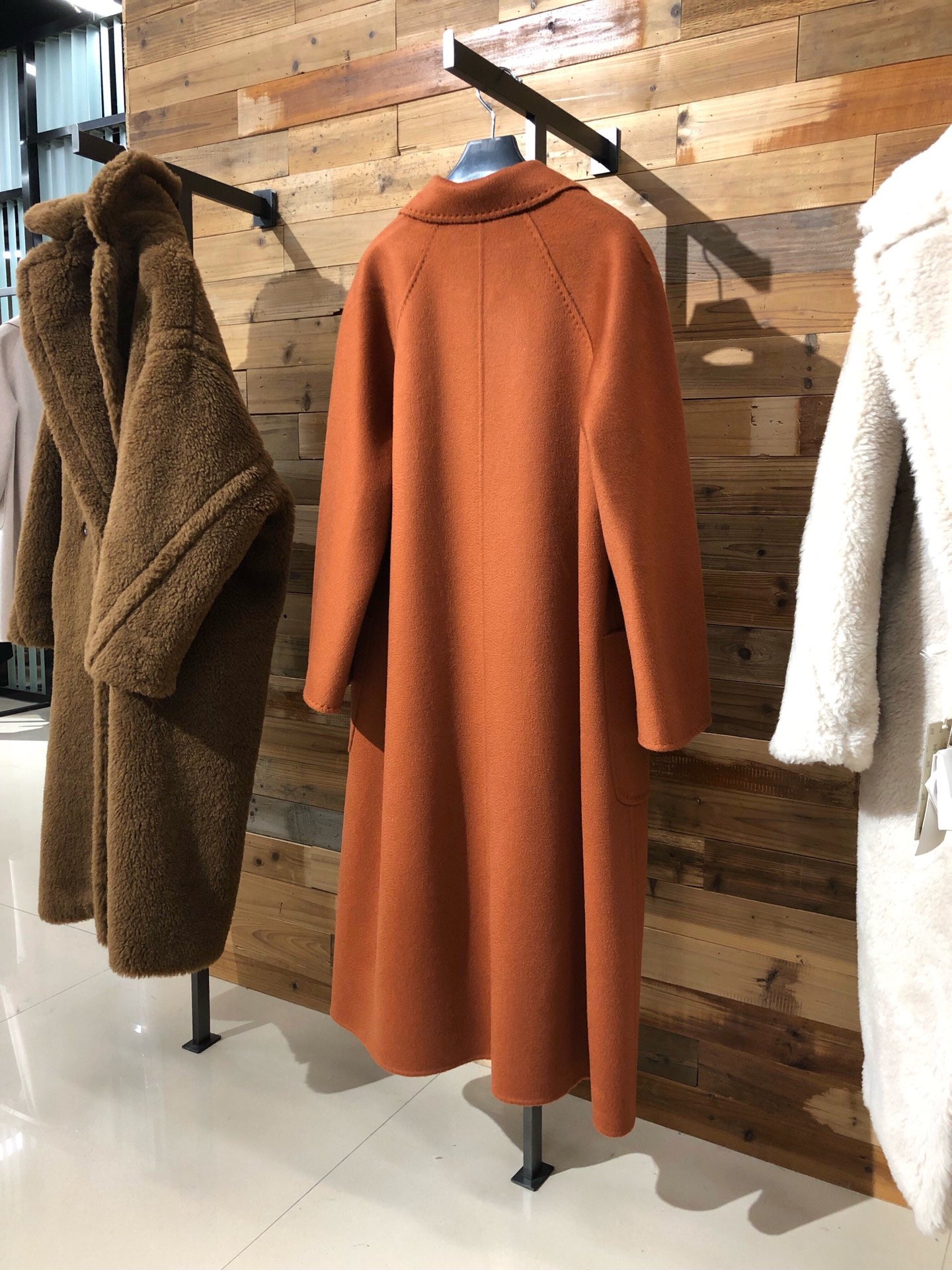 막스마라 라브로 (루드밀라)  코트 (브릭 오렌지)