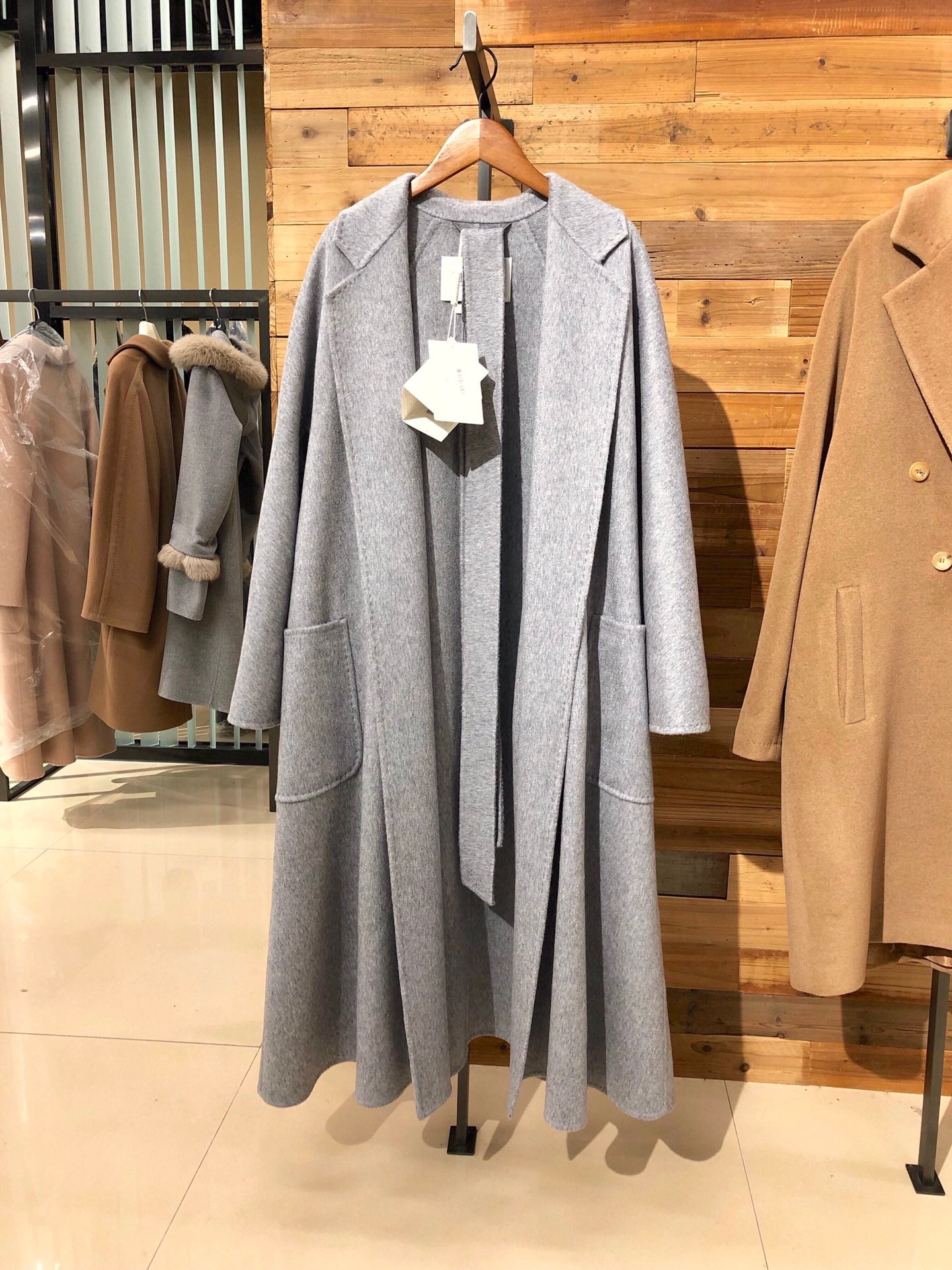 막스마라 라브로 (루드밀라)  코트 (그레이)