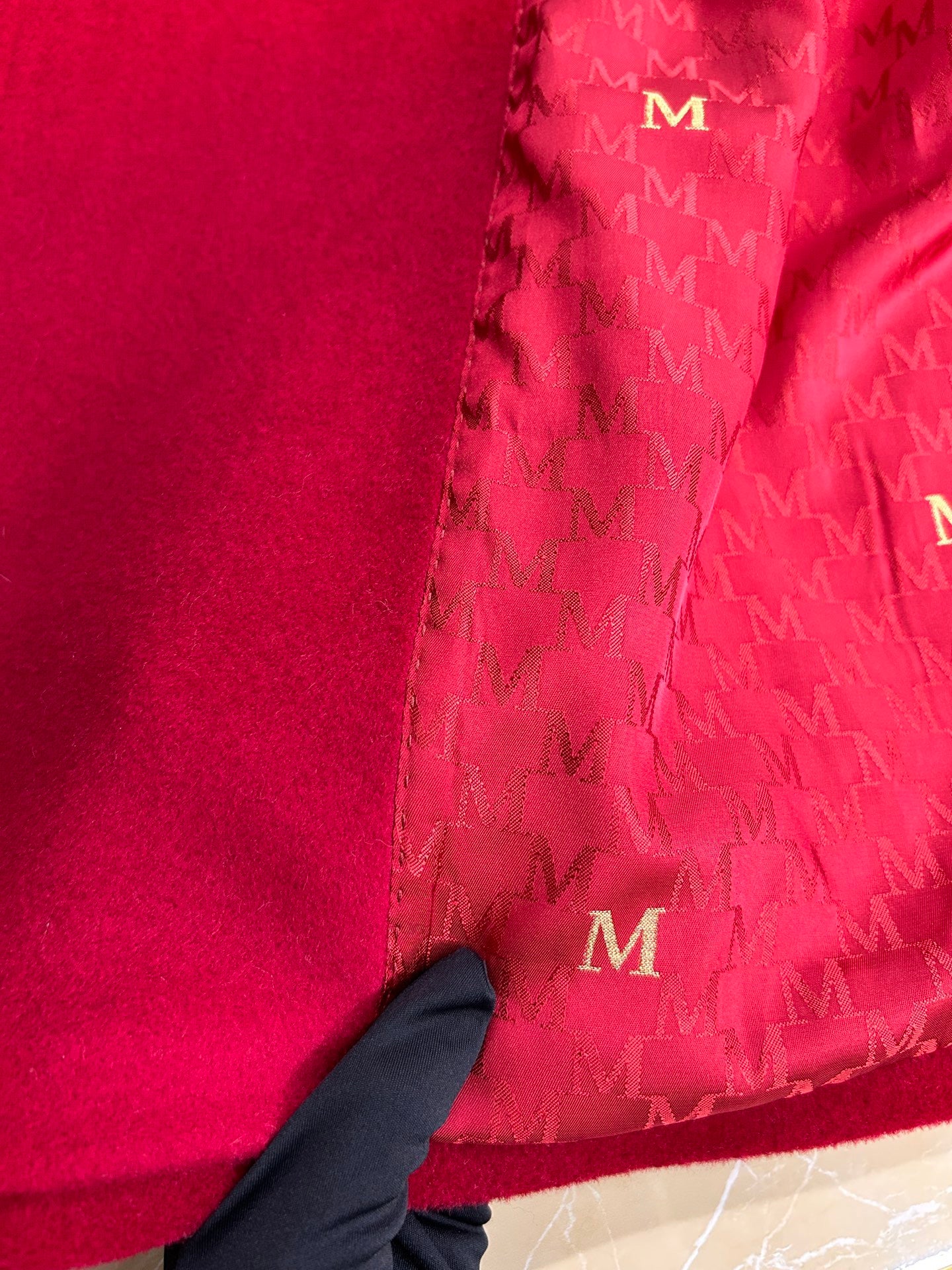 막스마라 마담 (101801 아이콘) 코트 (레드)