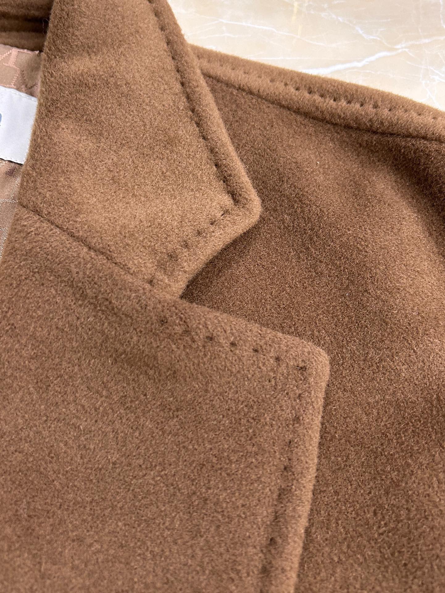 막스마라 마담 (101801 아이콘) 코트 (토바코)