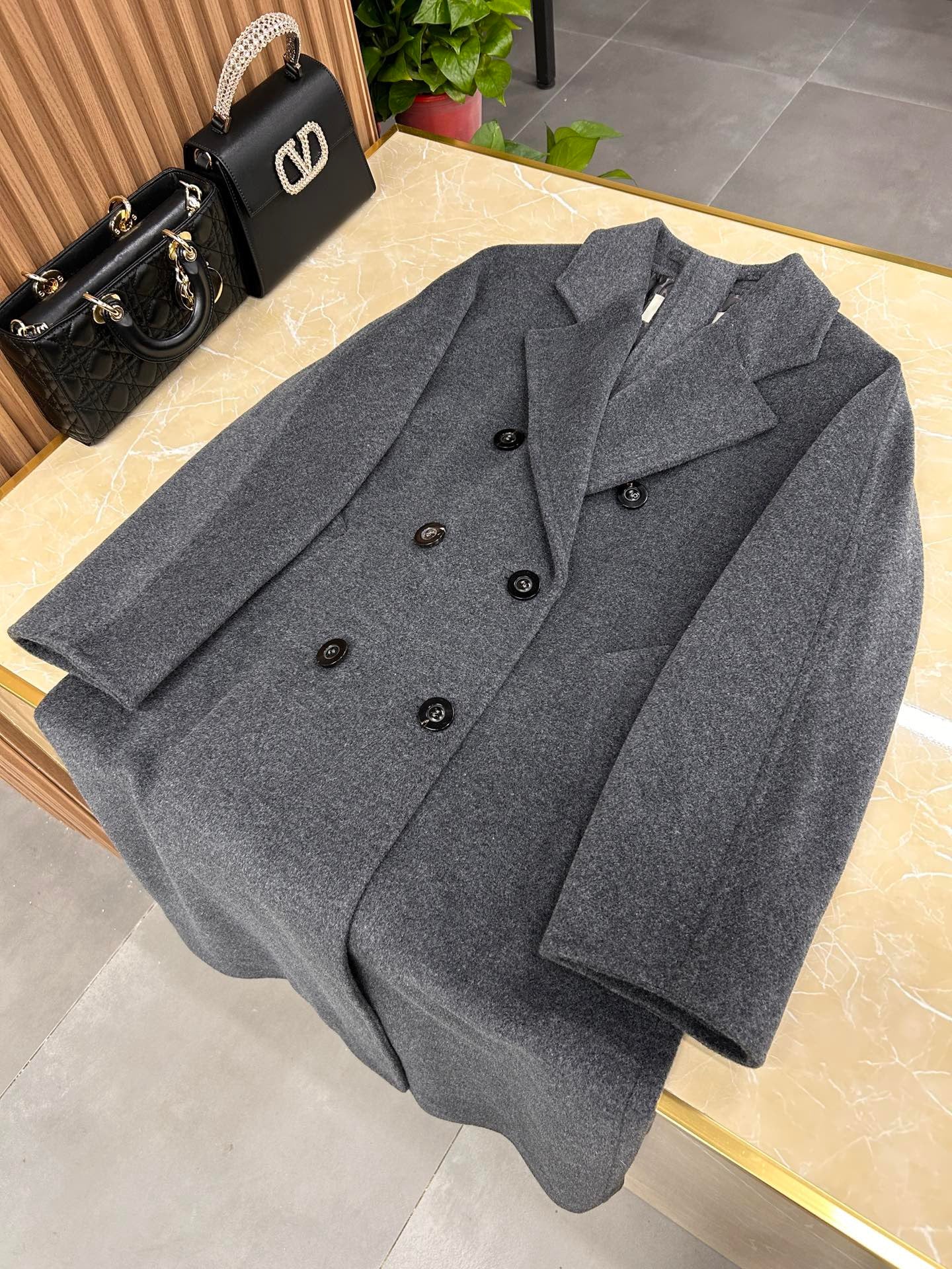 막스마라 마담 (101801 아이콘) 코트 (그레이)