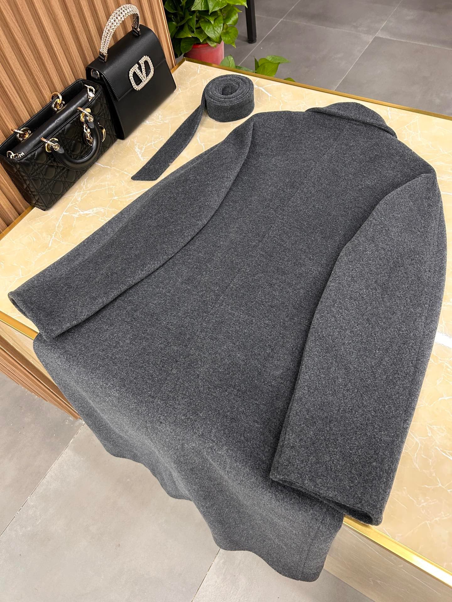 막스마라 마담 (101801 아이콘) 코트 (그레이)