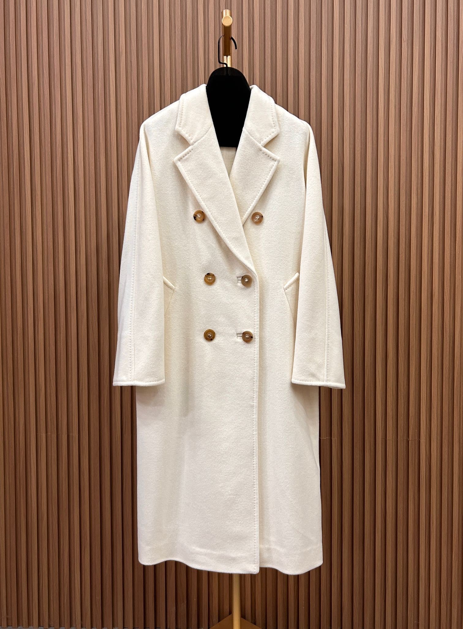 막스마라 마담 (101801 아이콘) 코트 (아이보리)