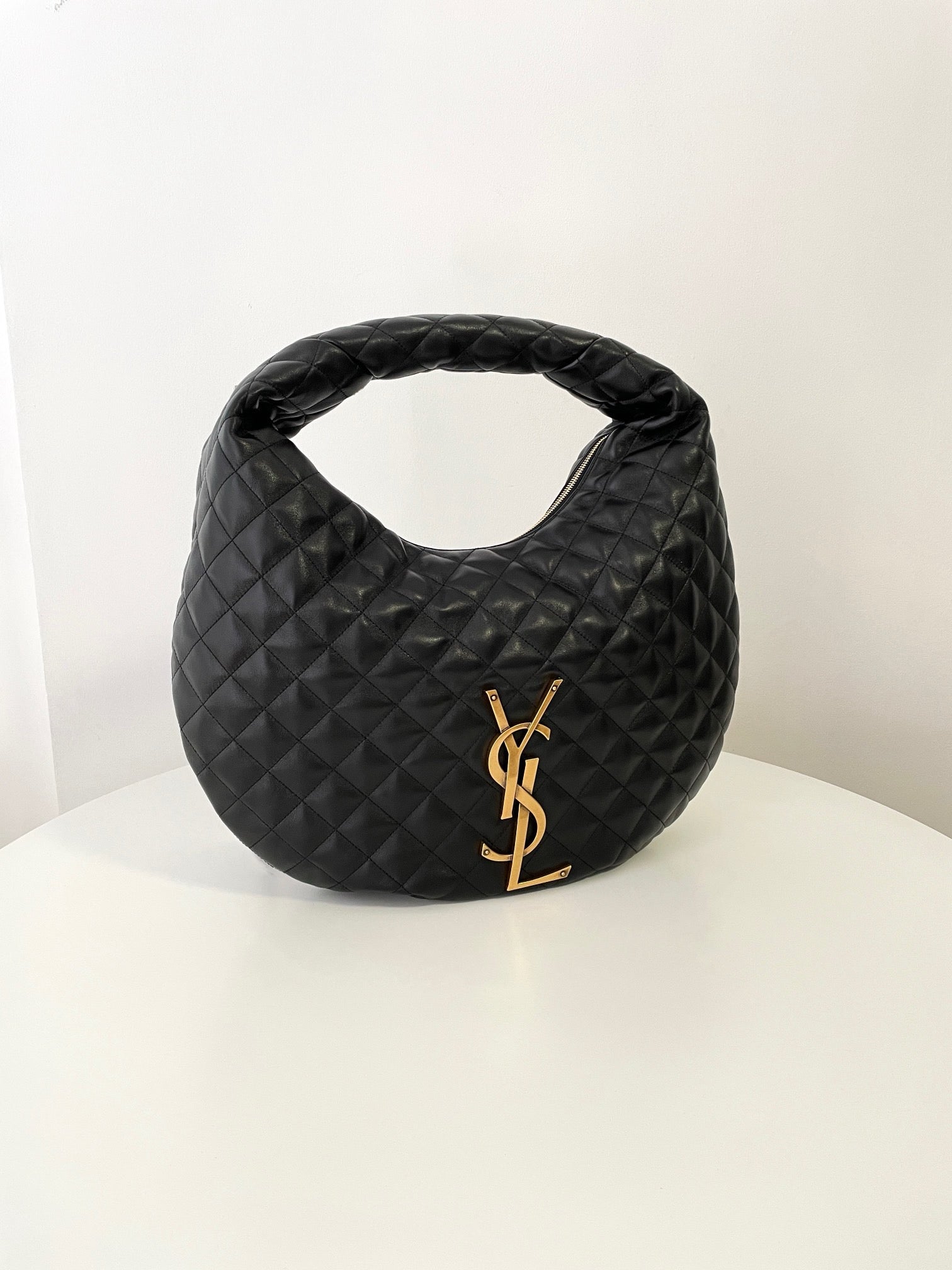 생로랑 퀄팅 나파 ICARE 호보 백