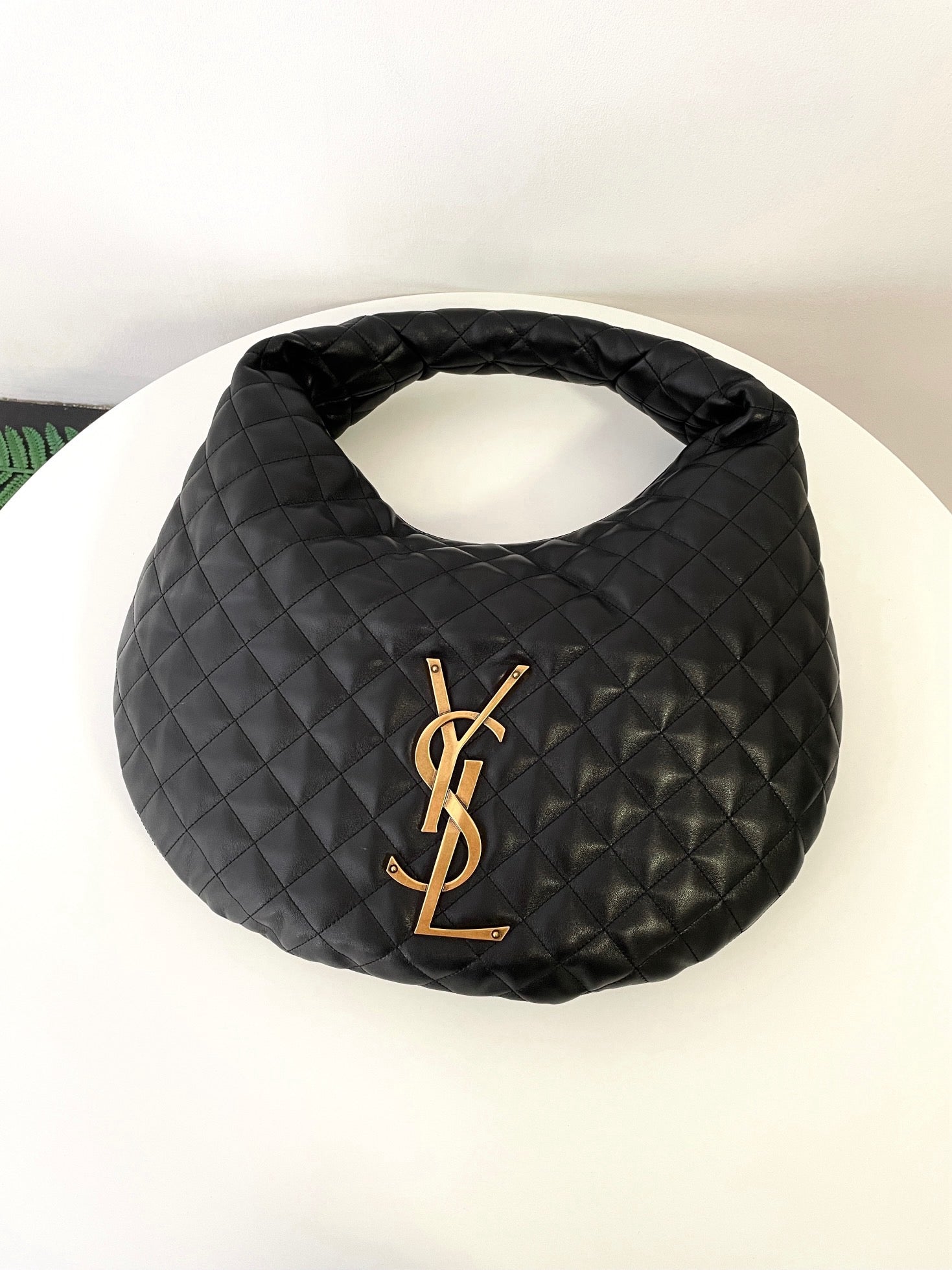 생로랑 퀄팅 나파 ICARE 호보 백