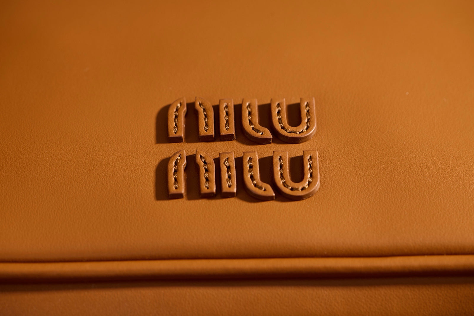 미우미우 가죽 파우치