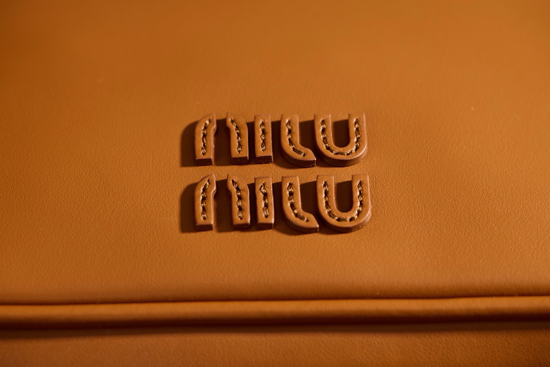 미우미우 가죽 파우치