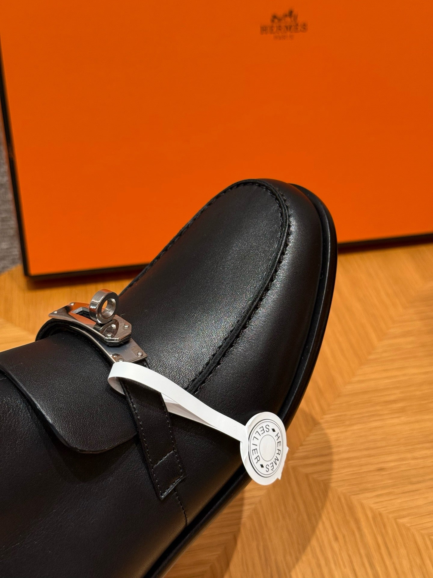 에르메스 Kelsy 앵클 부츠