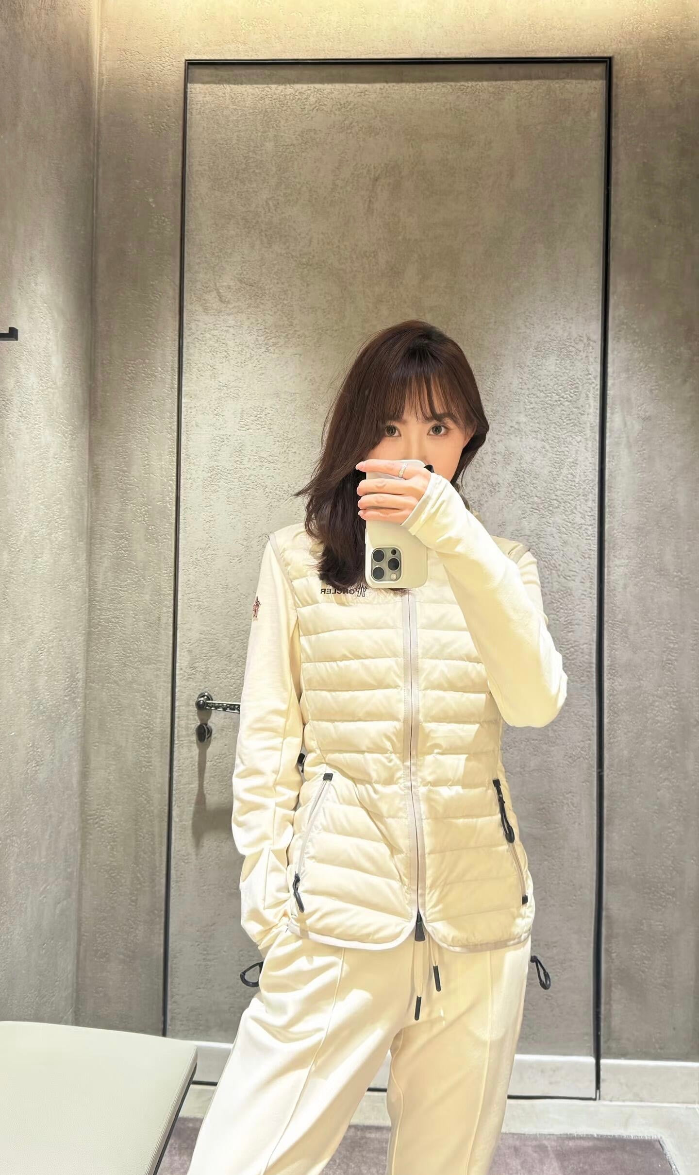 그르노블 패딩 지퍼업 코튼 후드 티셔츠