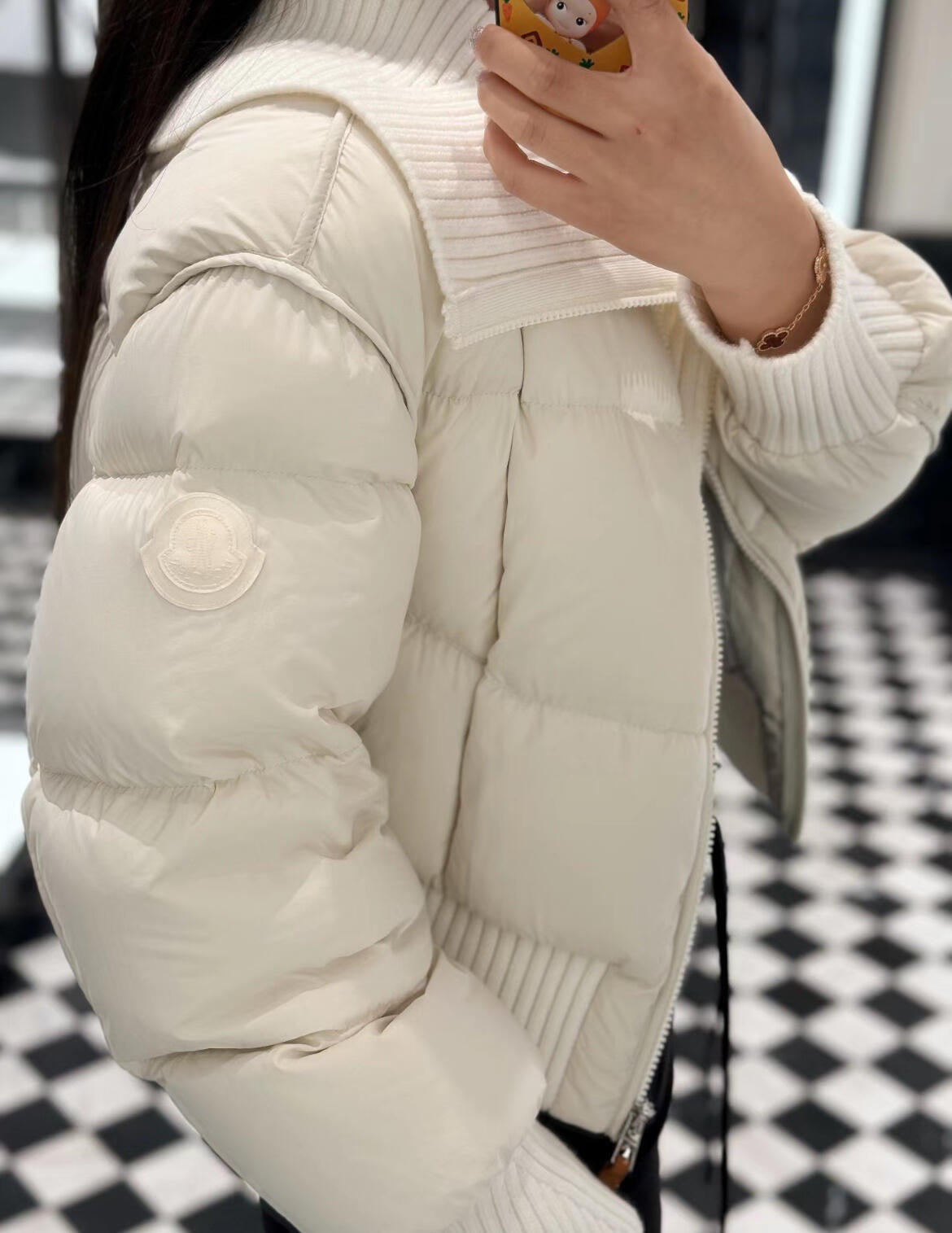 제이다이트 숏 다운 자켓