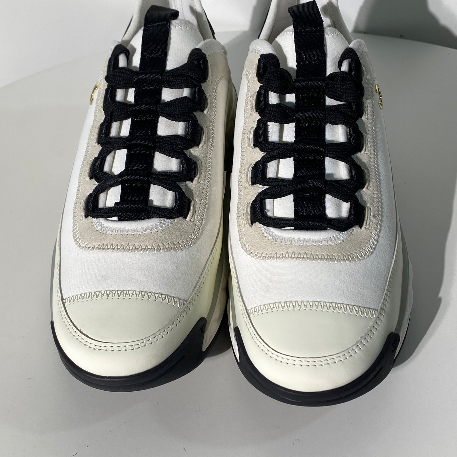 국내) 초미세하자) 샤넬 믹스드파이버 / 화이트 37