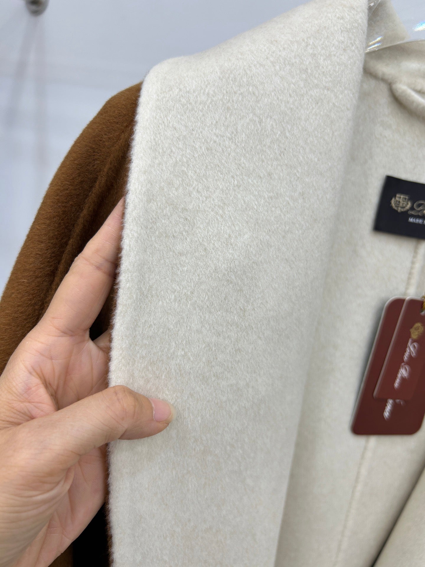 로로피아나 캐시미어 코트