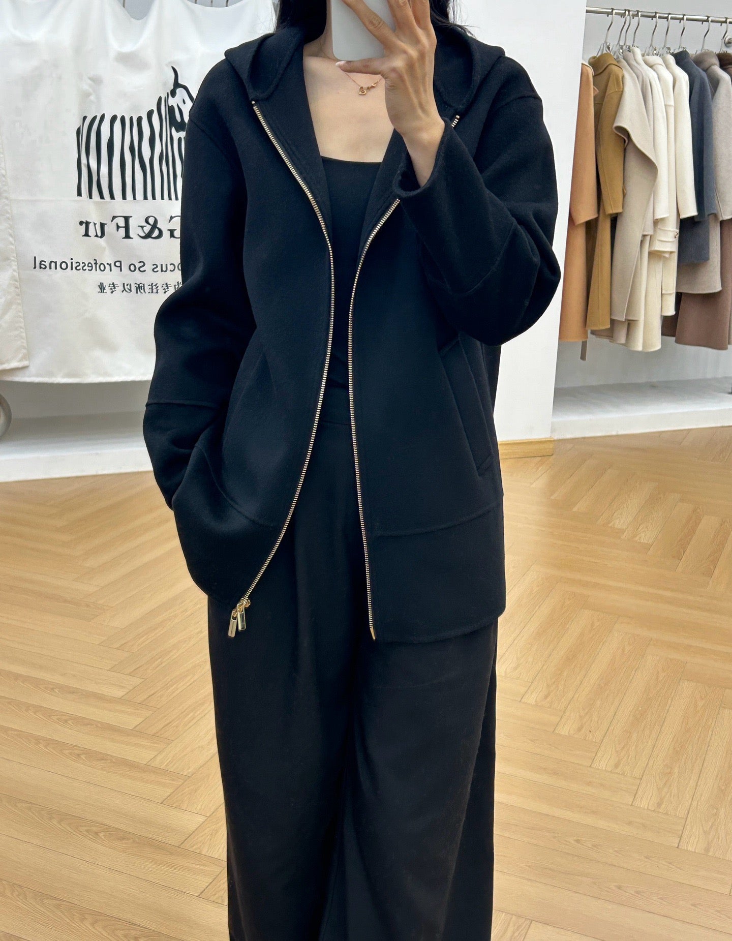 막스마라 탄 클로에 자켓