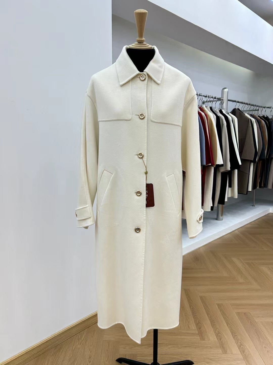 로로피아나 캐시미어 코트