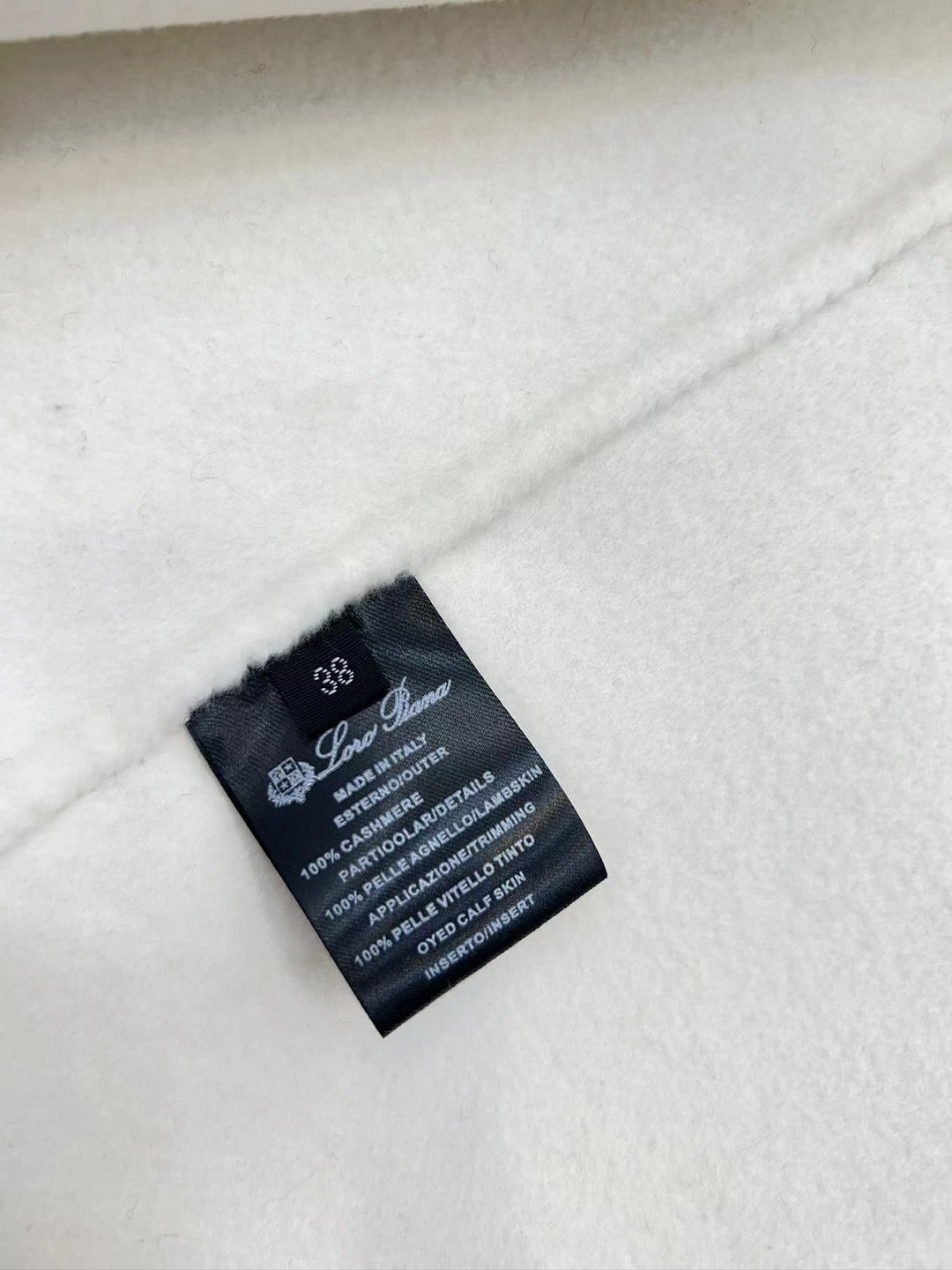 로로피아나 캐시미어 코트