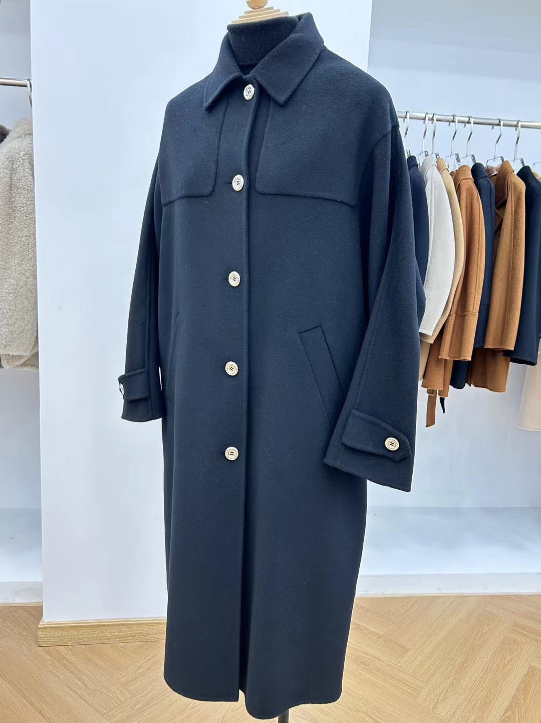 로로피아나 캐시미어 코트