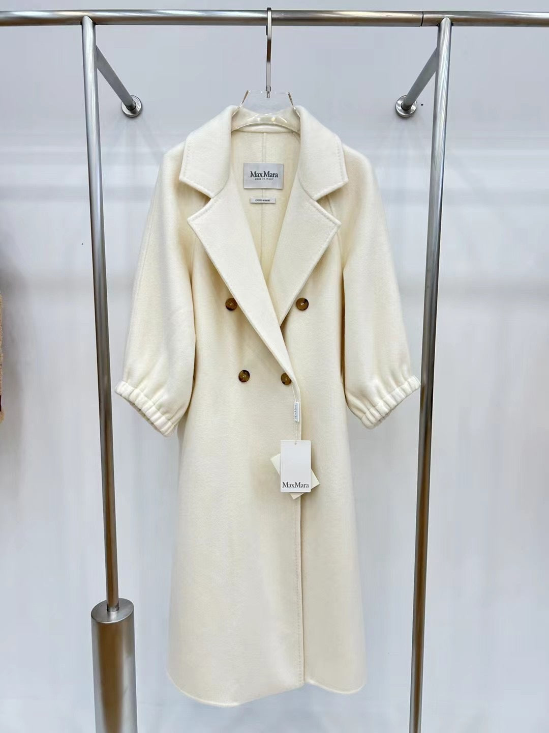 막스마라 자포 더블브레스트 캐시미어 코트