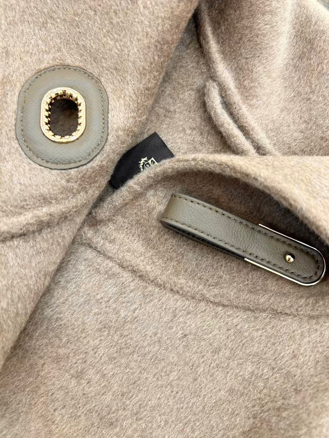 로로피아나 캐시미어 더블 레인 코트