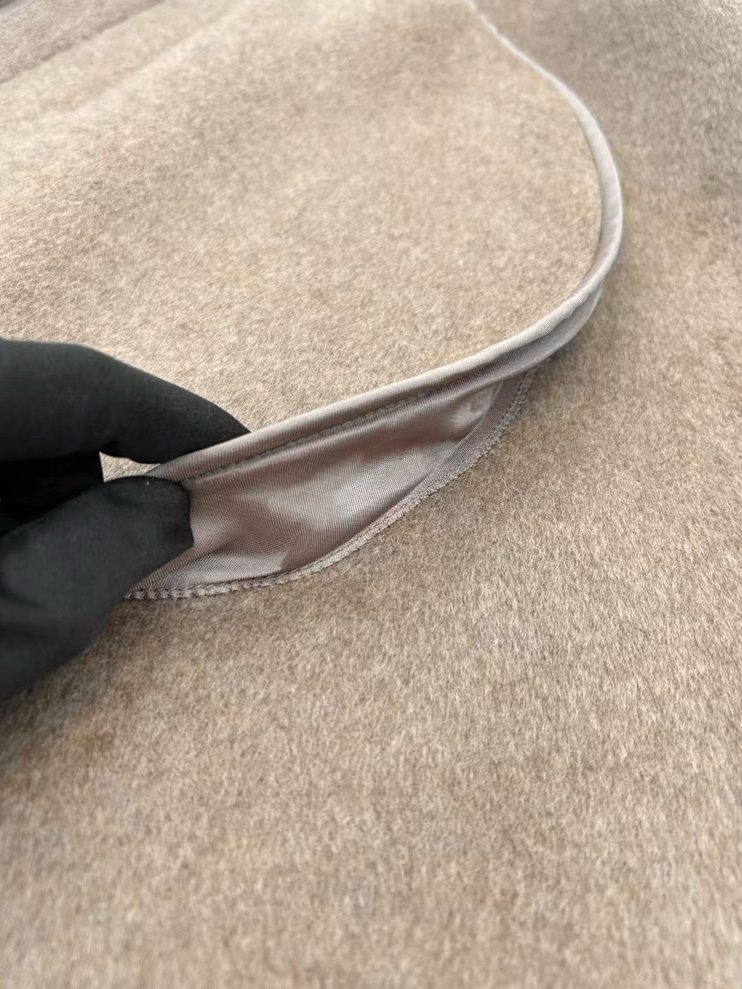 로로피아나 캐시미어 더블 레인 코트