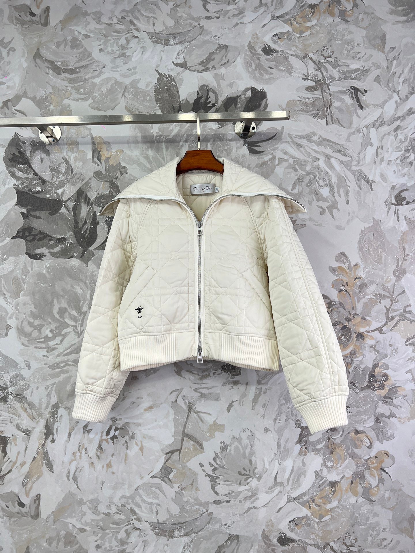 디올 매크로 까나쥬 세일러 퀄팅 자켓