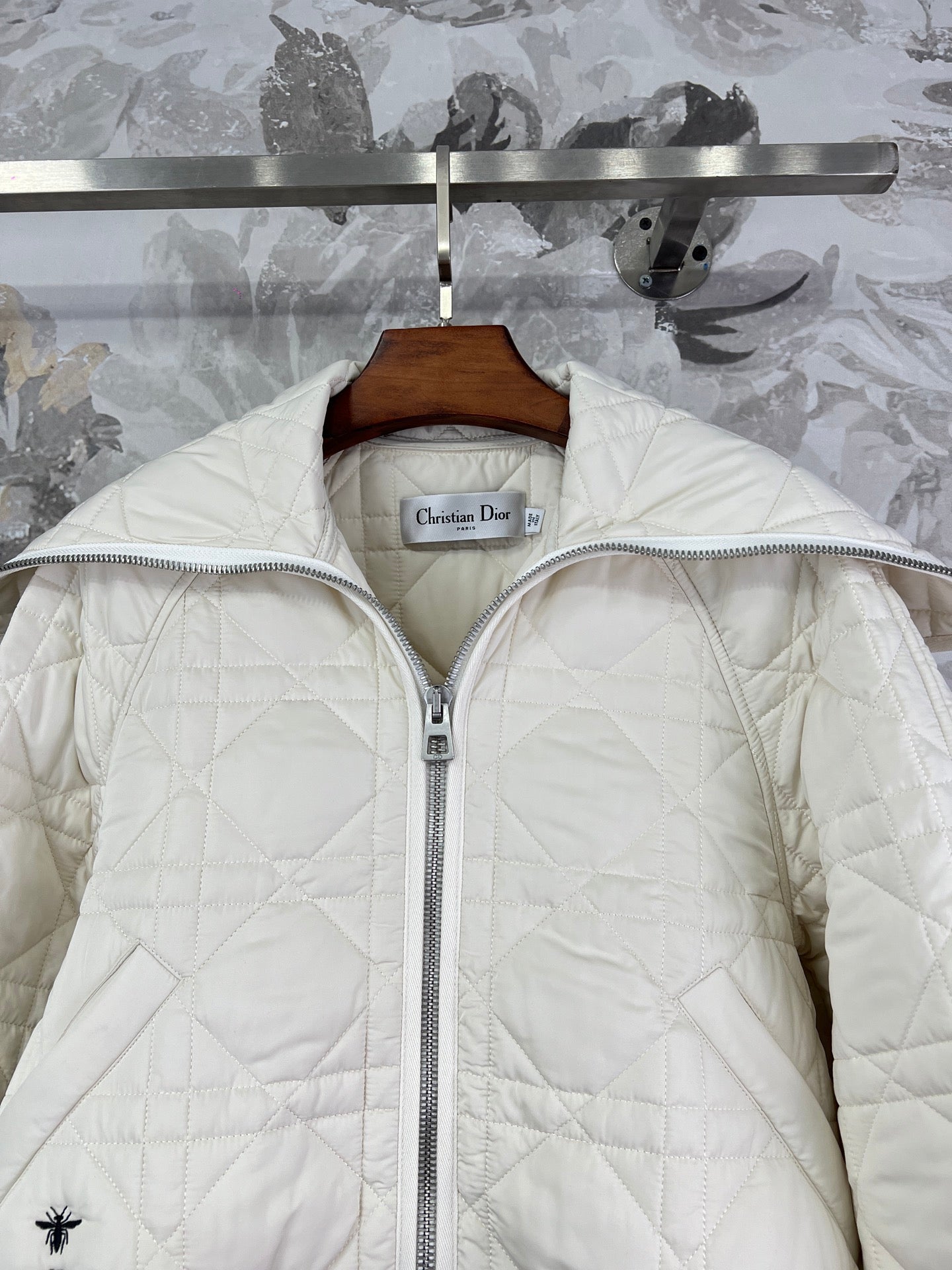 디올 매크로 까나쥬 세일러 퀄팅 자켓