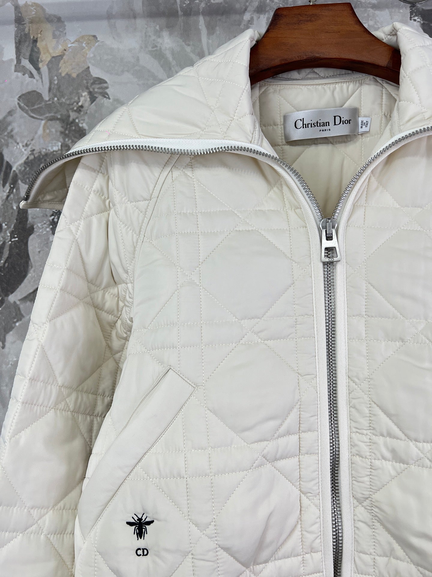 디올 매크로 까나쥬 세일러 퀄팅 자켓