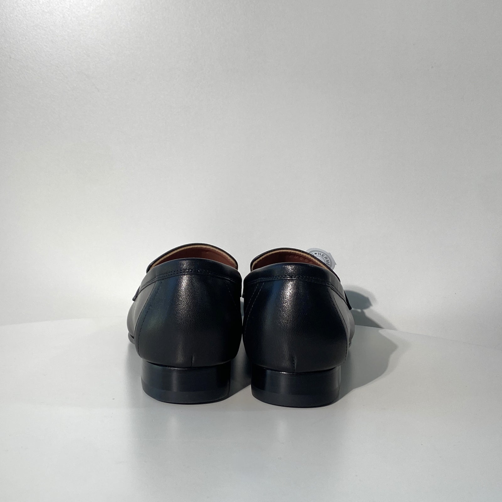 국내) 에르메스 Paris 로퍼 은장 / 블랙 37