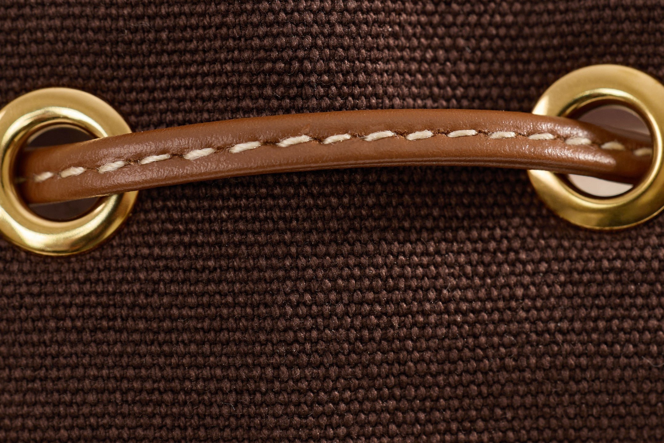 미우미우 캔버스 가죽 백팩 라지