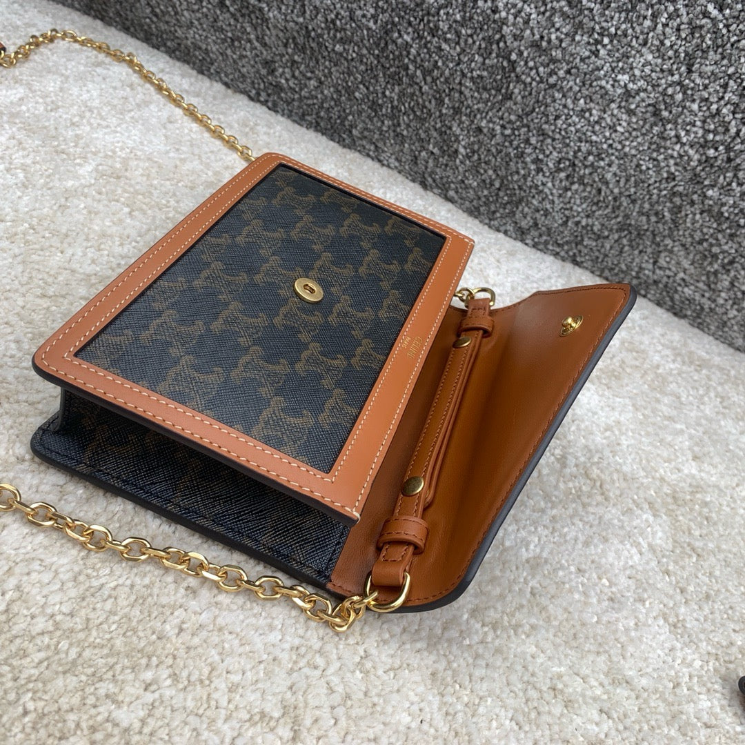 셀린느 트리옹프 체인 백