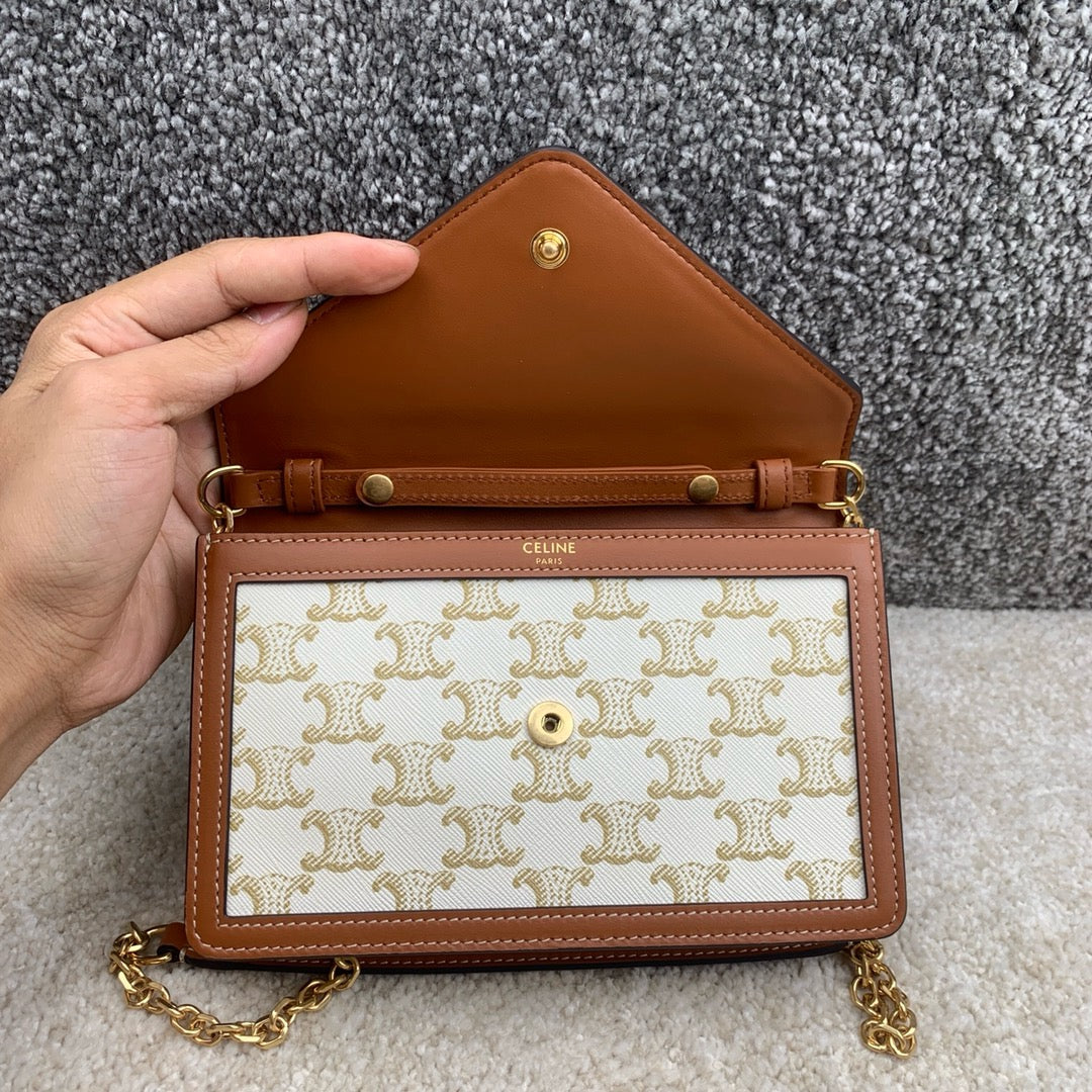 셀린느 트리옹프 체인 백