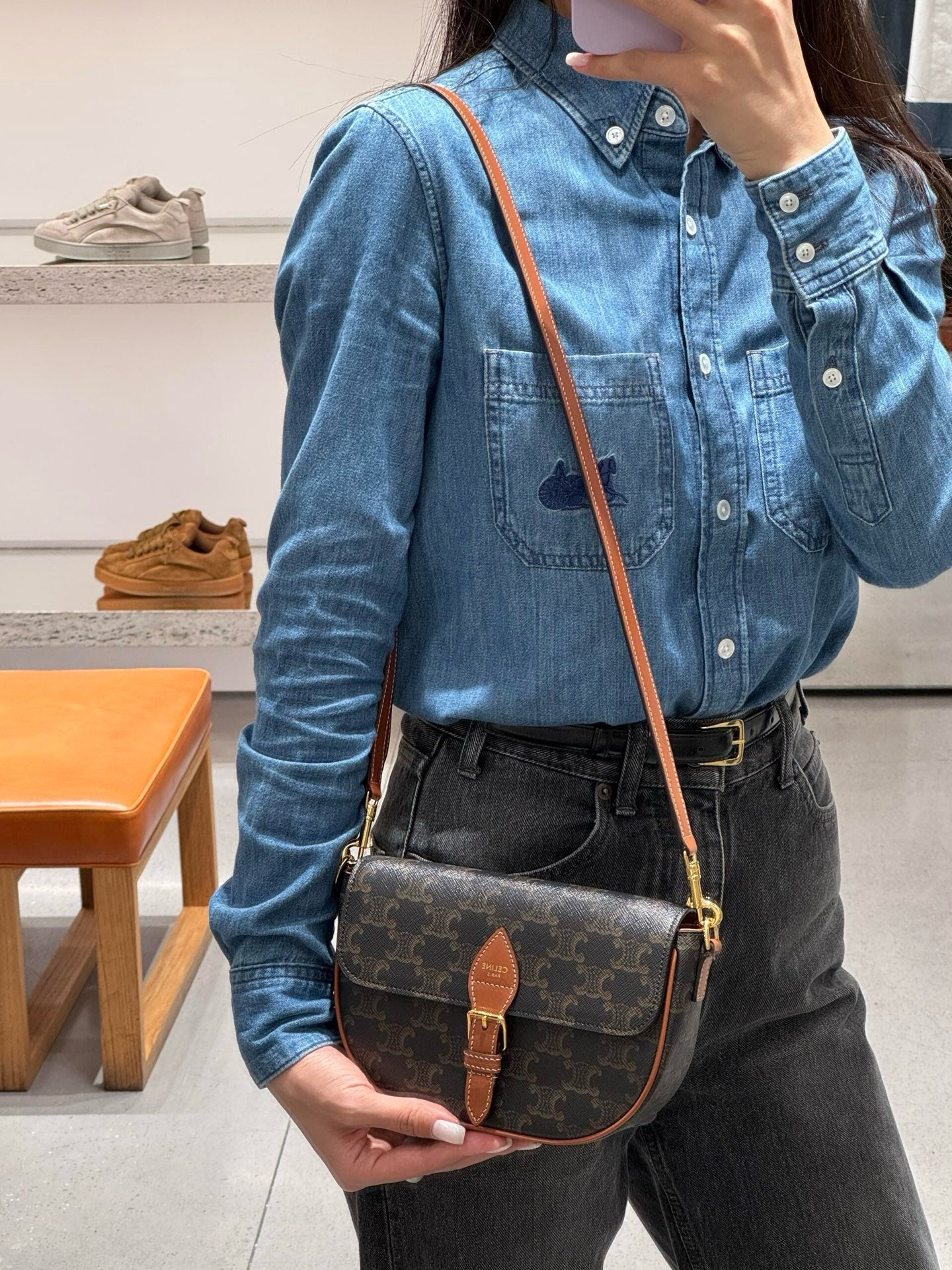 셀린느 폴코 숄더백