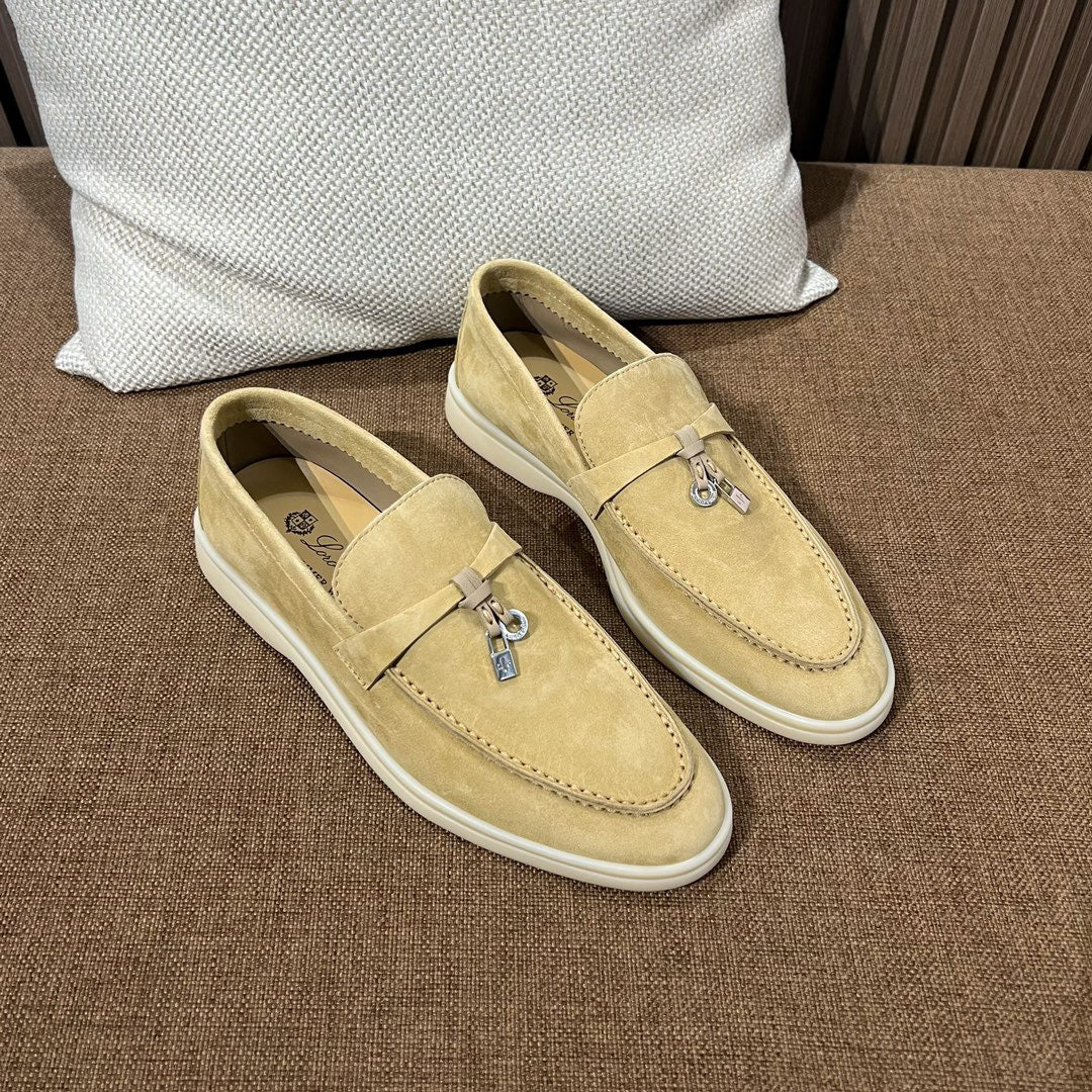 로로피아나 썸머워크 로퍼 (버터)