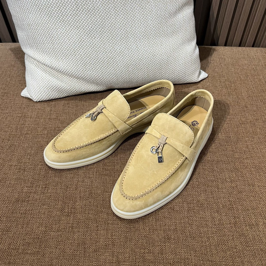 로로피아나 썸머워크 로퍼 (버터)