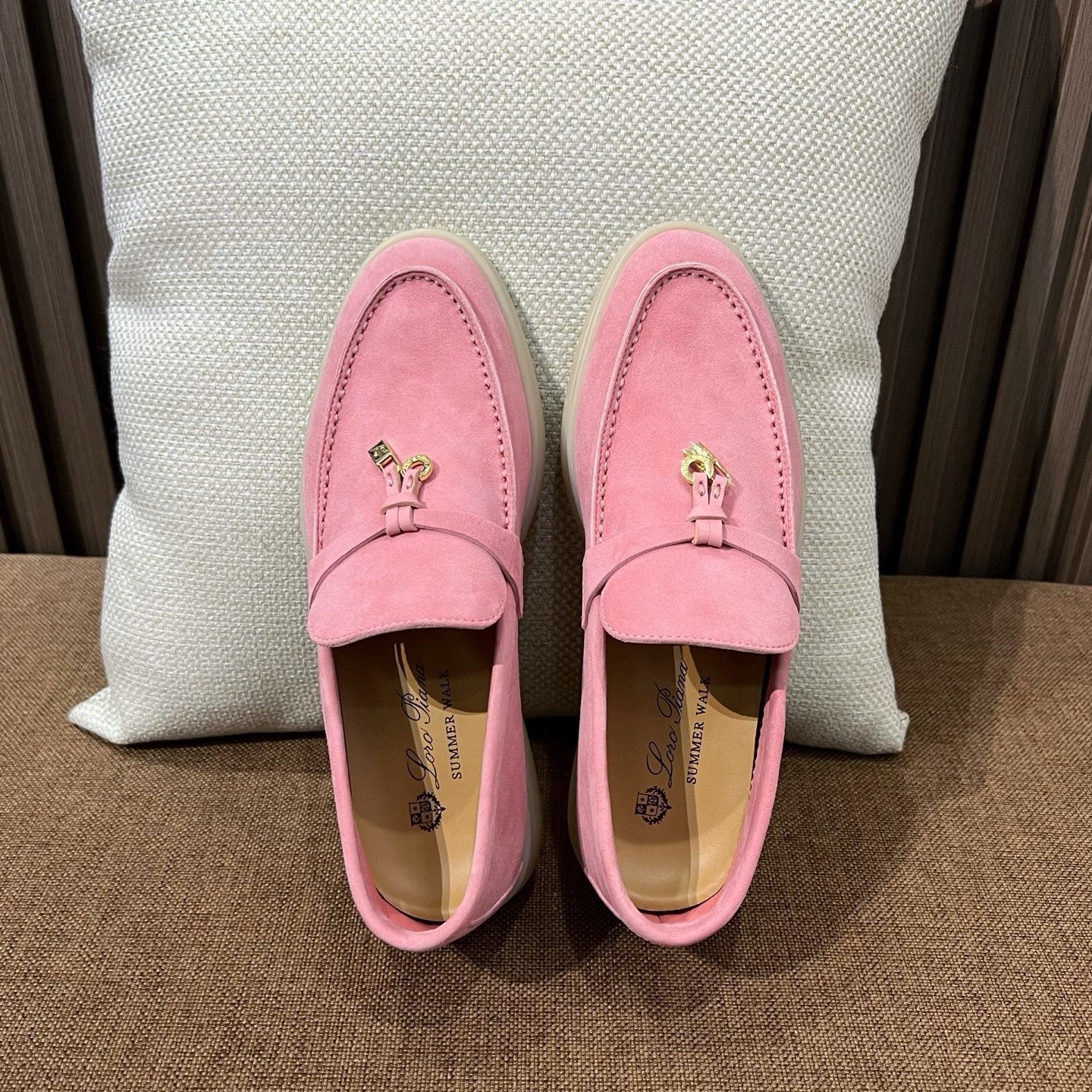 로로피아나 썸머워크 로퍼 (소르베 핑크)