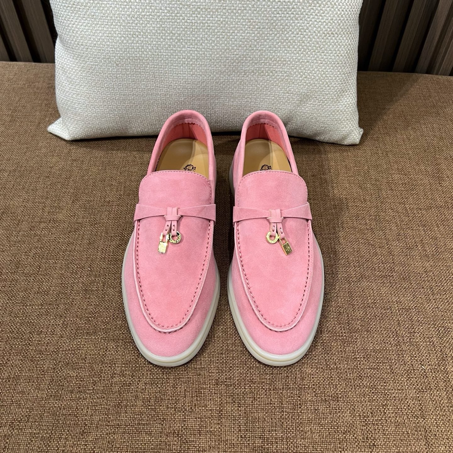 로로피아나 썸머워크 로퍼 (소르베 핑크)