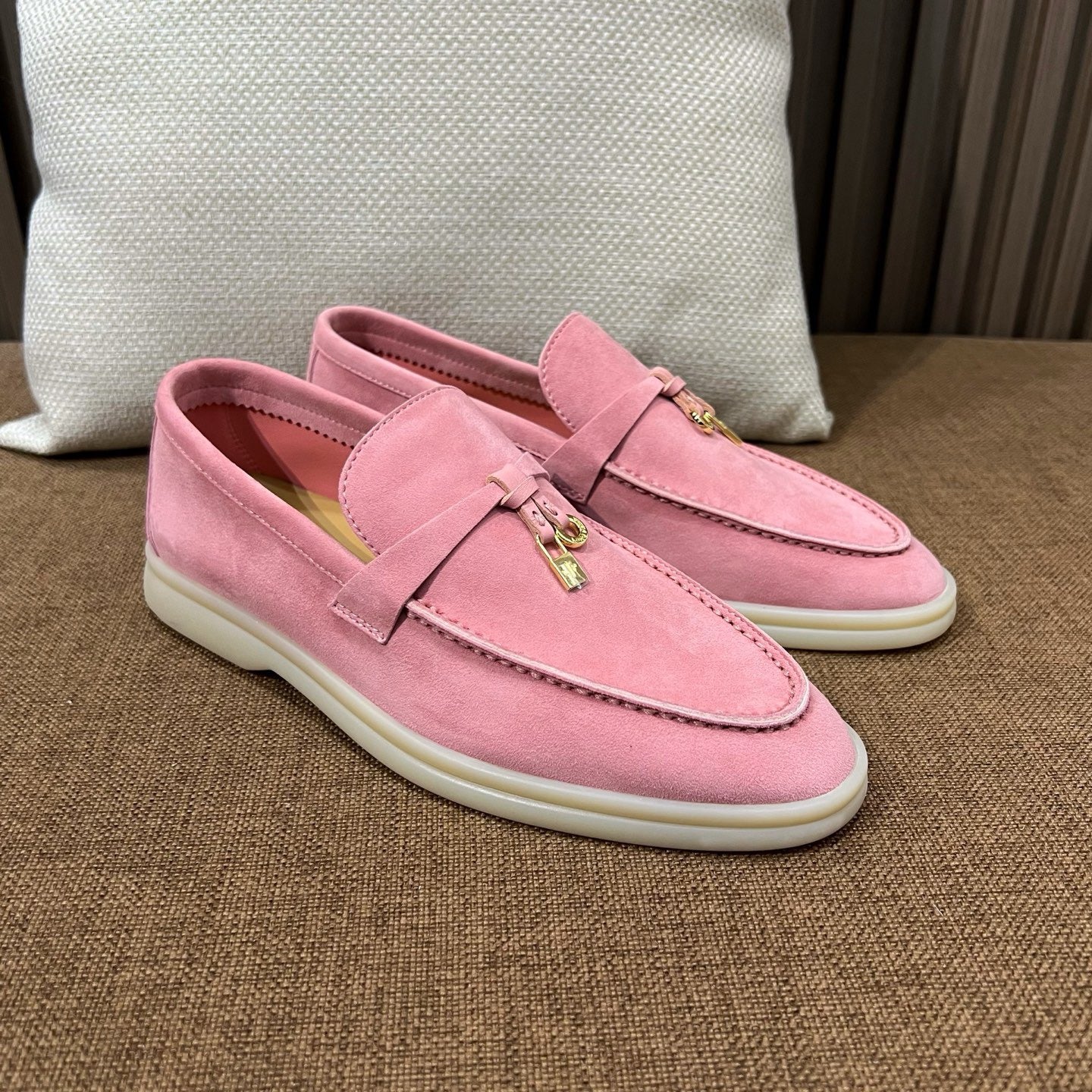 로로피아나 썸머워크 로퍼 (소르베 핑크)