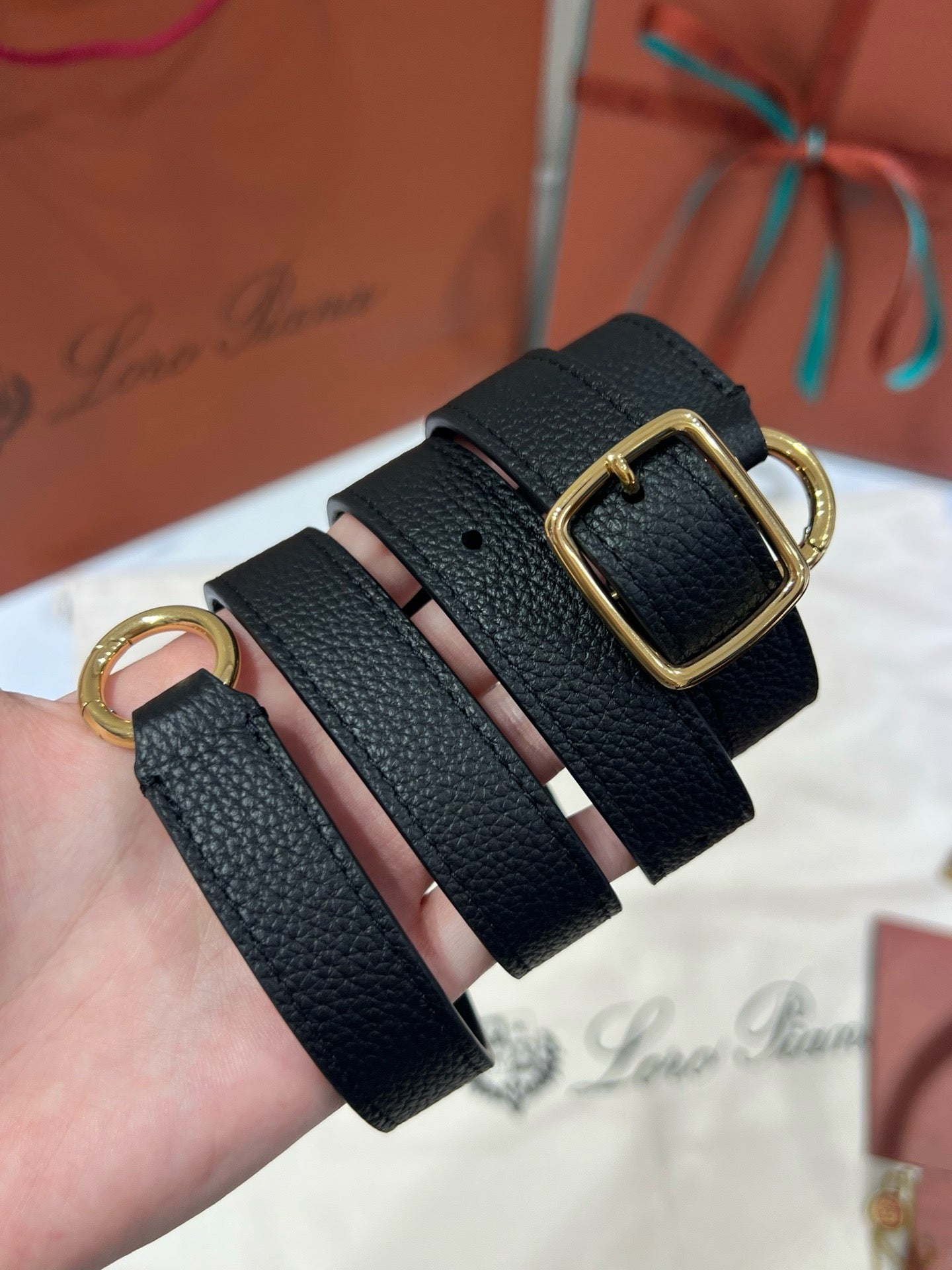 로로피아나 니들 미디움 백