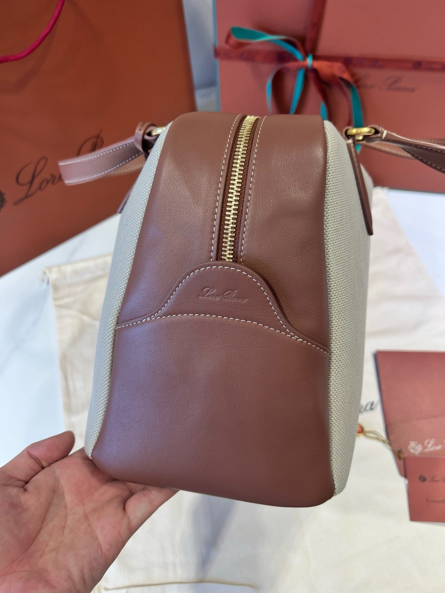 로로피아나 니들 미디움 백