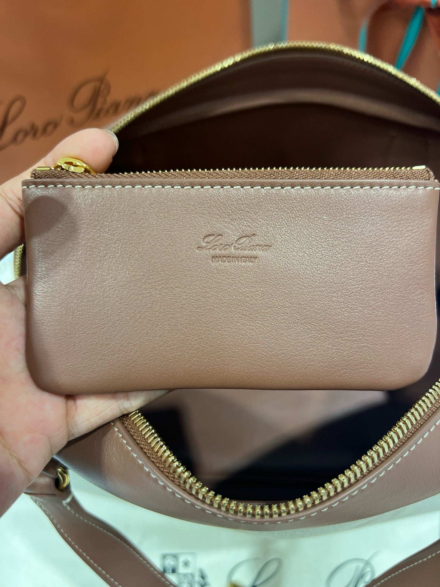 로로피아나 니들 미디움 백