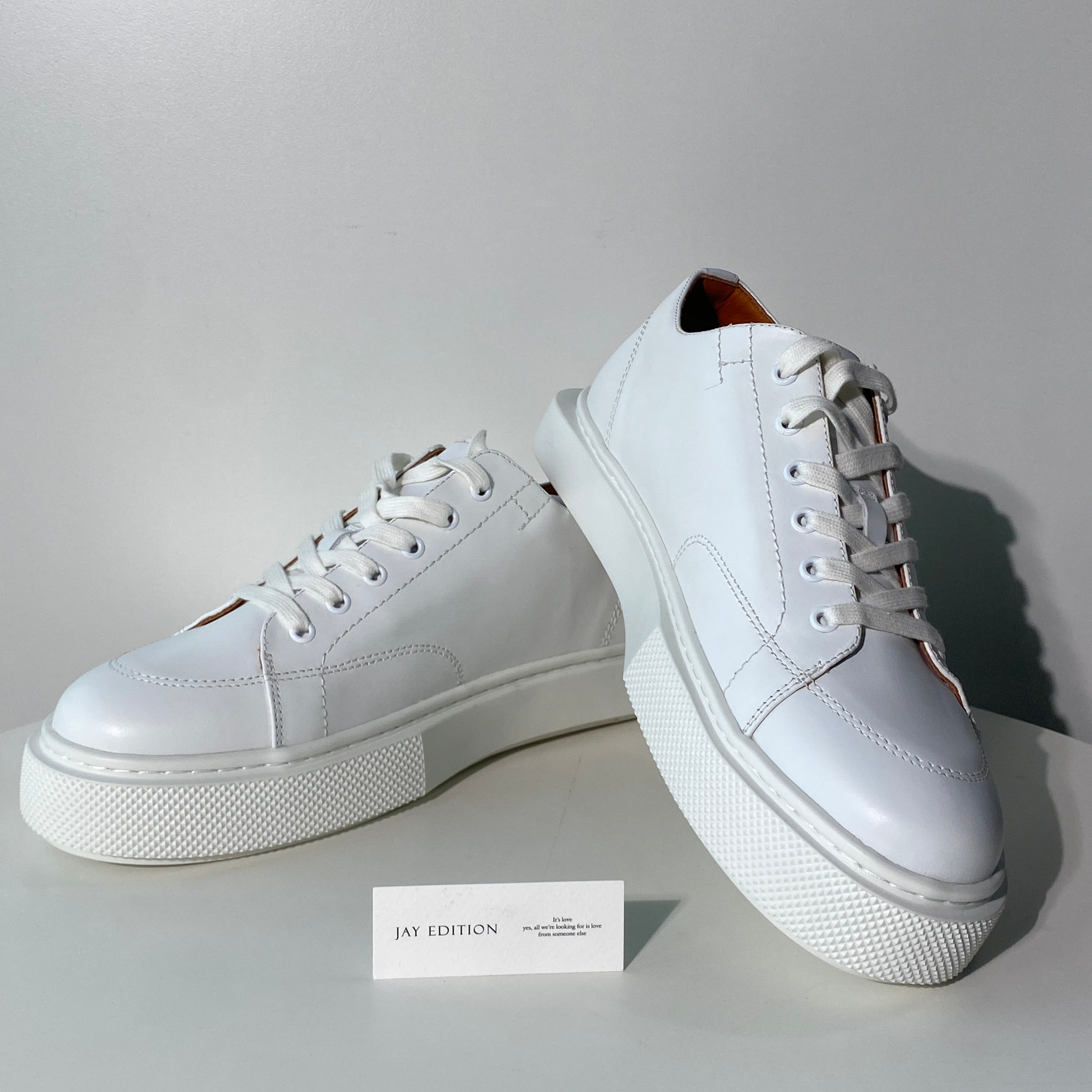 국내) 초미세하자) 에르메스 하루 더비 스니커즈 / 화이트 46