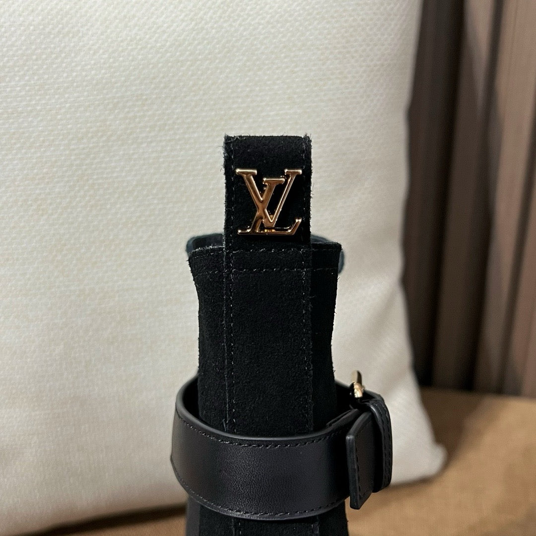 루이비통 보부르 앵클 부츠